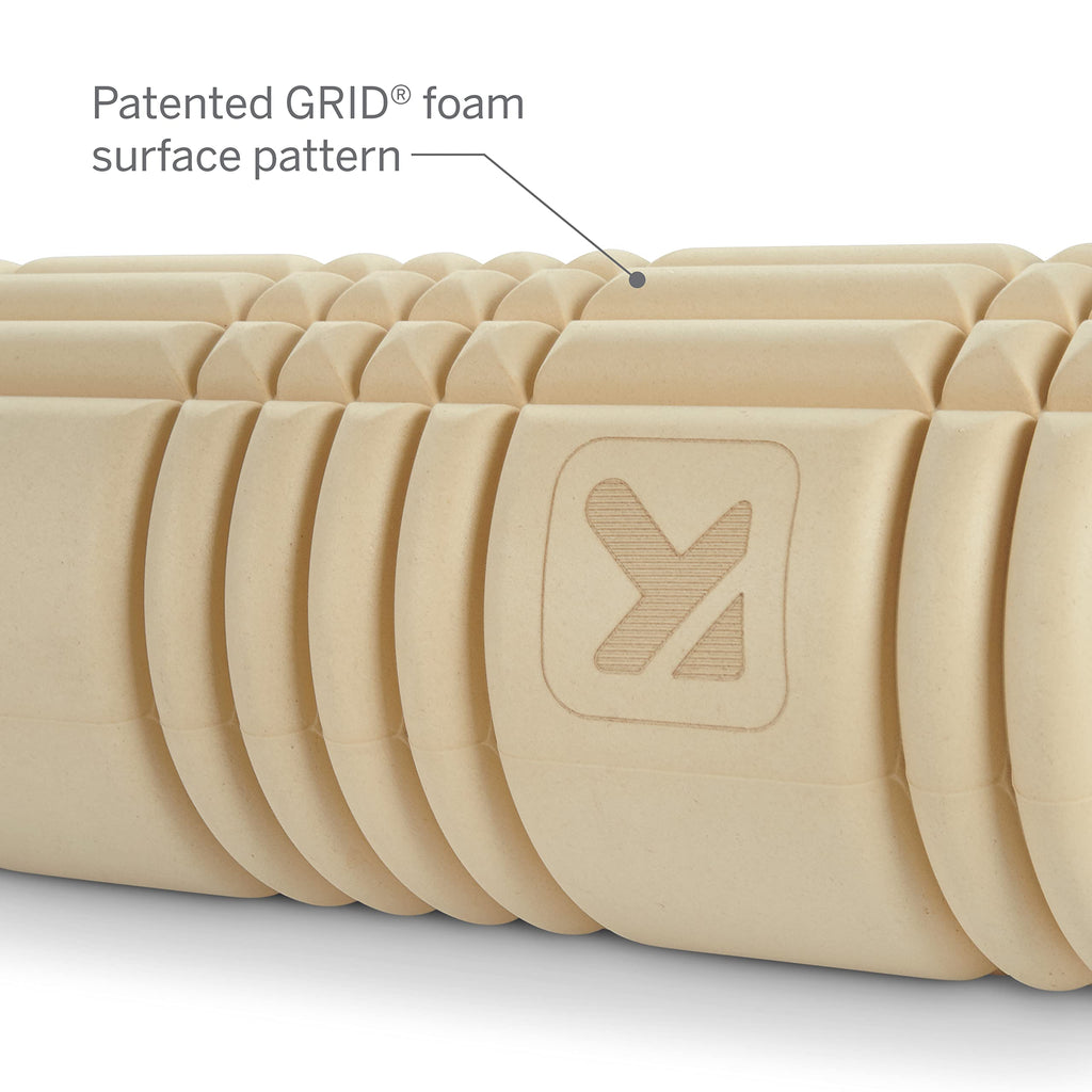 TriggerPoint Grid 1.0 Foam Roller - 13" Multi-Density Massage Roller for Deep Tissue & Muscle Recovery - Relieves Tight, Sore Muscles & Kinks, Improves Mobility & Circulation - Targets Key Body Parts