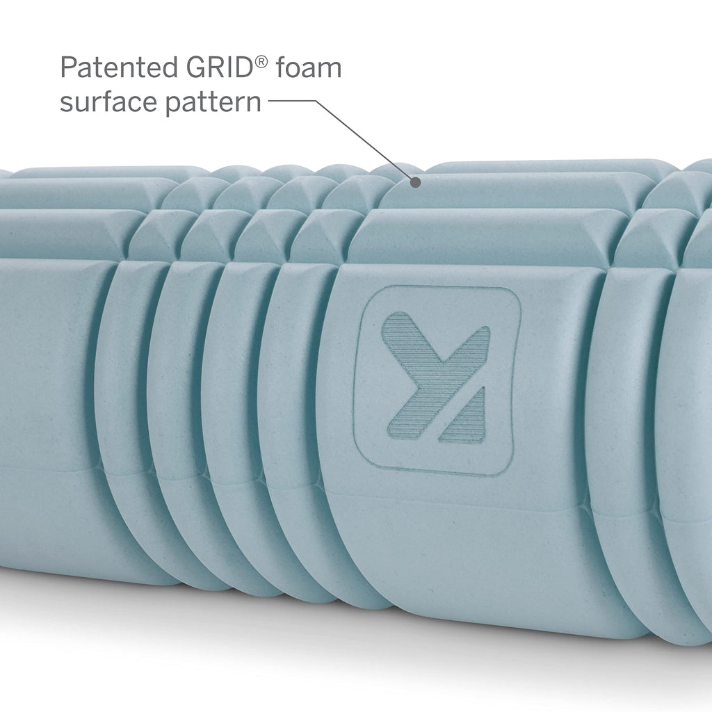 TriggerPoint Grid 1.0 Foam Roller - 13" Multi-Density Massage Roller for Deep Tissue & Muscle Recovery - Relieves Tight, Sore Muscles & Kinks, Improves Mobility & Circulation - Targets Key Body Parts