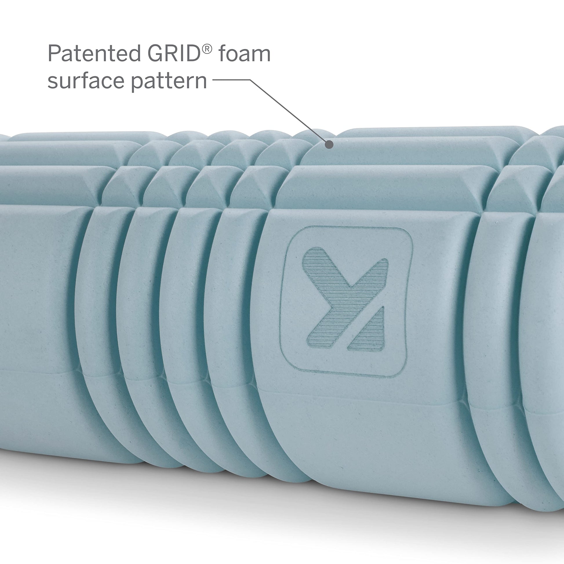 TriggerPoint Grid 1.0 Foam Roller - 13" Multi-Density Massage Roller for Deep Tissue & Muscle Recovery - Relieves Tight, Sore Muscles & Kinks, Improves Mobility & Circulation - Targets Key Body Parts