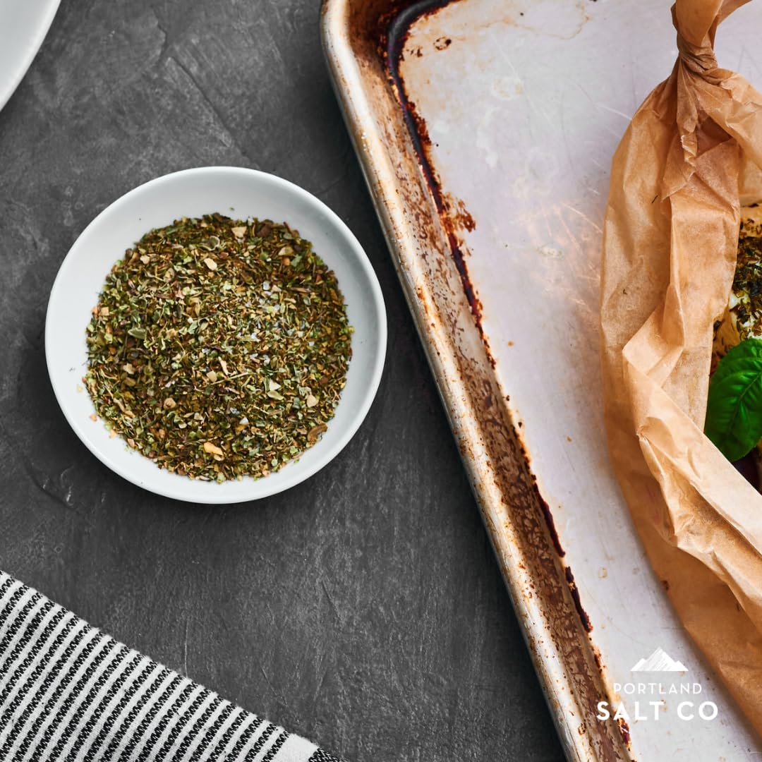 Portland Salt Co. Toast Sugar Spice Blend w/Vanilla Sugar, Cinnamon & Sea Salt – Signature All-Purpose Seasoning, Breakfast or Dessert Rub - Non-GMO, 4 Oz (Pack of 1)