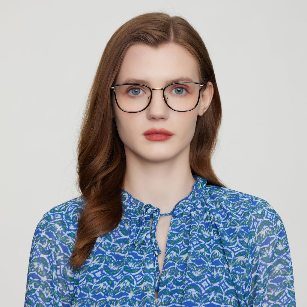 GUDVUE Blue Light Glasses, Computer/Gaming/TV/Phones Glasses for women, Anti Glare/UV400/Eye Strain