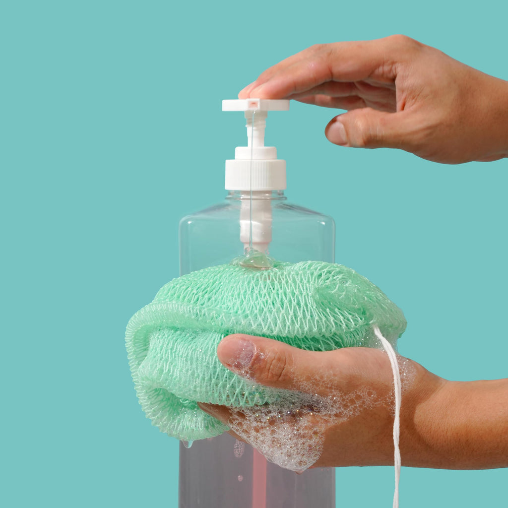 AFRIKI African Net Sponge – Exfoliating Body Scrubber, Black Owned & Rooted in Africa, All Skin Types | 45 in Long