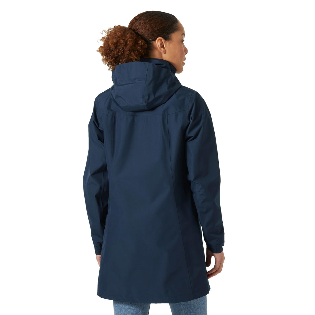 Helly-Hansen Womens Aden Waterproof Breathable Hooded Long Rain Jacket