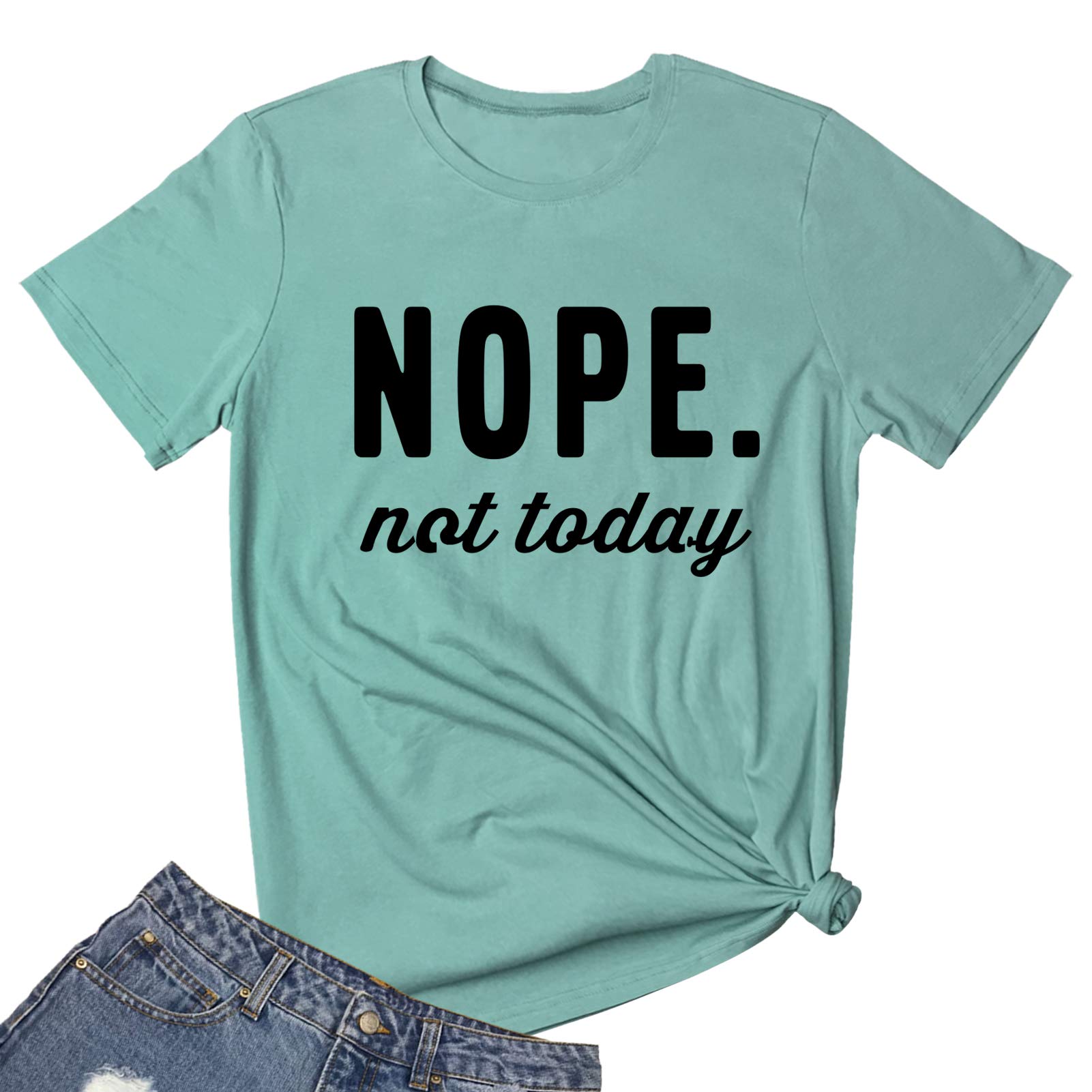 YITAN Women's Cute Juniors Tops Teen Girl Tee Funny T Shirt