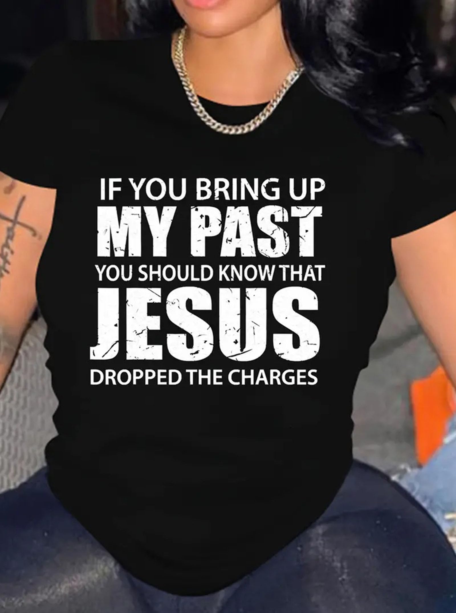 Hilinker Women's Funny Graphic Tees Casual Loose Summer Cute Tops Short Sleeve T Shirts