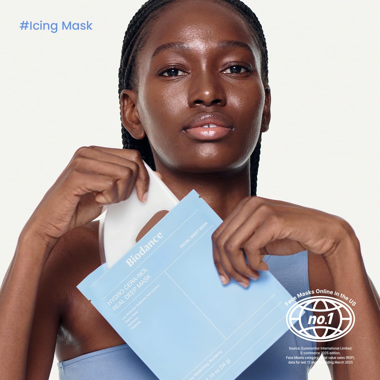 BIODANCE Bio-Collagen Real Deep Mask, Hydrating Overnight Hydrogel Mask, Pore Minimizing, Elasticity Improvement, Korean Skincare | 1.19oz(34g) x 16ea