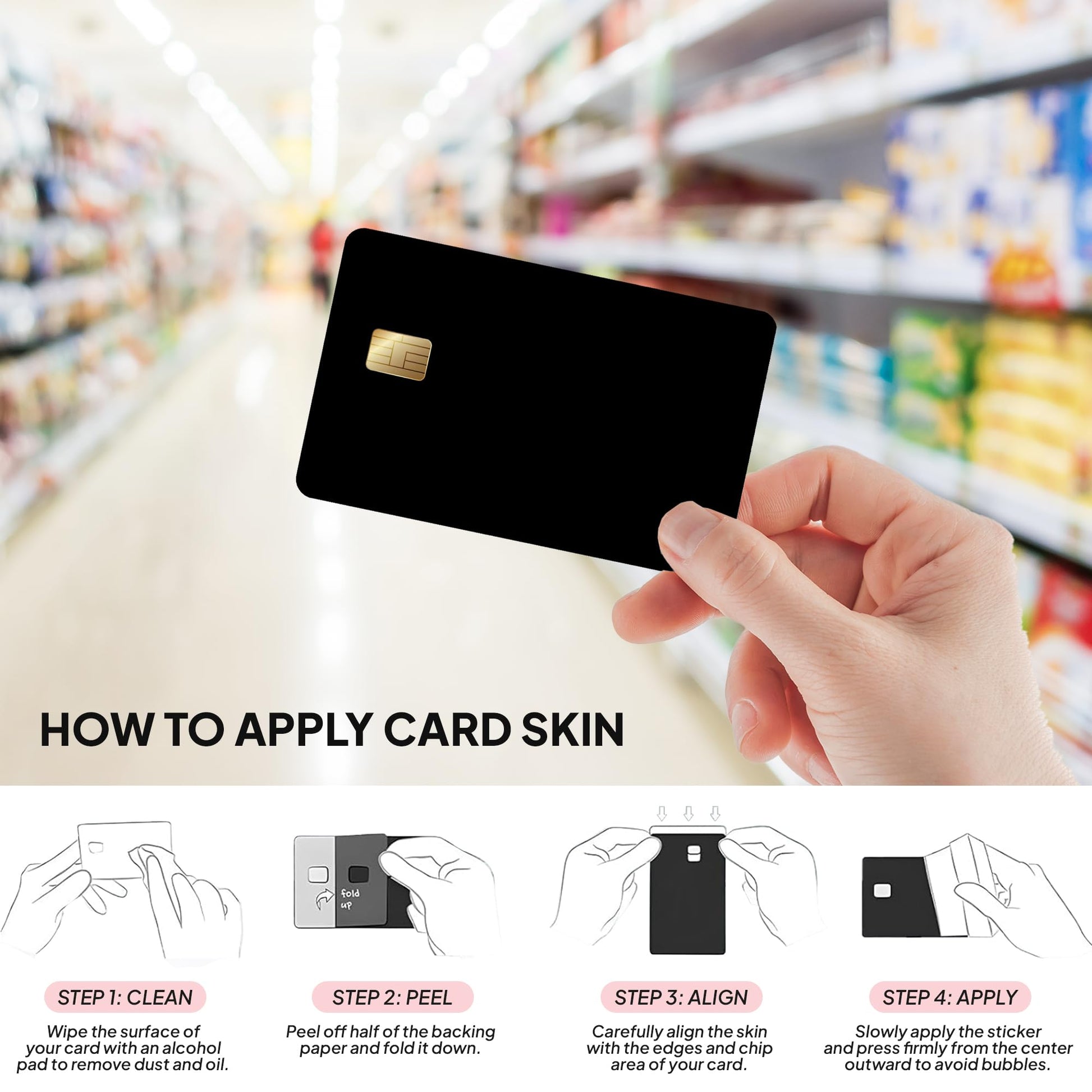 8Pcs Credit Card Skin Sticker, Funny Debit Card Skin Sticker Cover, Durable Vinyl Stickers for Debit Credit Cards, Cute Waterproof Skins Cover for Bank, EBT, Key, Transportation, ID (Poker)