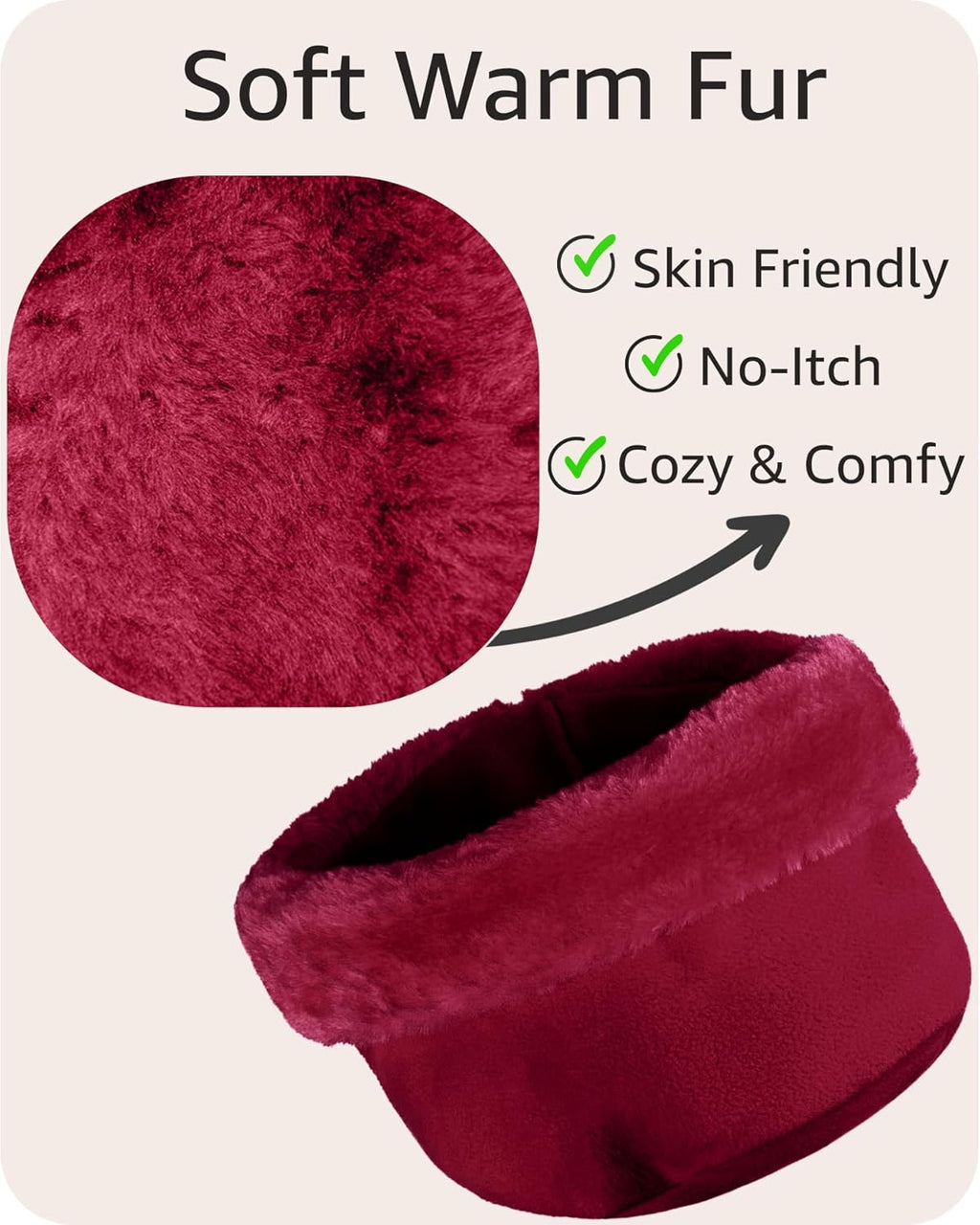 boxed-gifts Women's Warm Fleece Winter - Women's Hat and Glove Set + Hats Gloves Scarves for Women