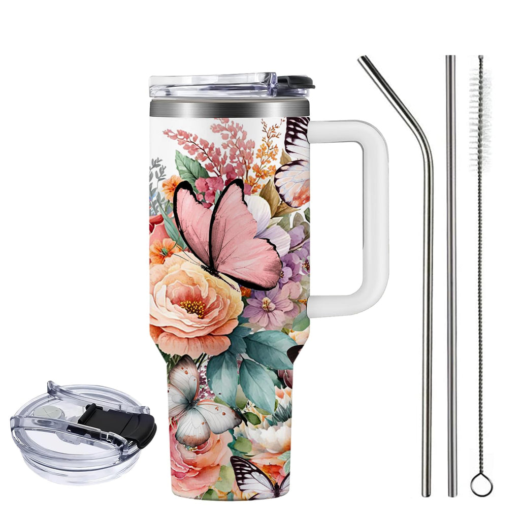 Christian Gifts for Women, 40 oz I Can Do All Things Christ Tumbler With Handle, Inspirational Religious Birthday Gifts for Faith Cup, Christian Jesus God Bible Verse Pastor Prayer Gift for Christmas