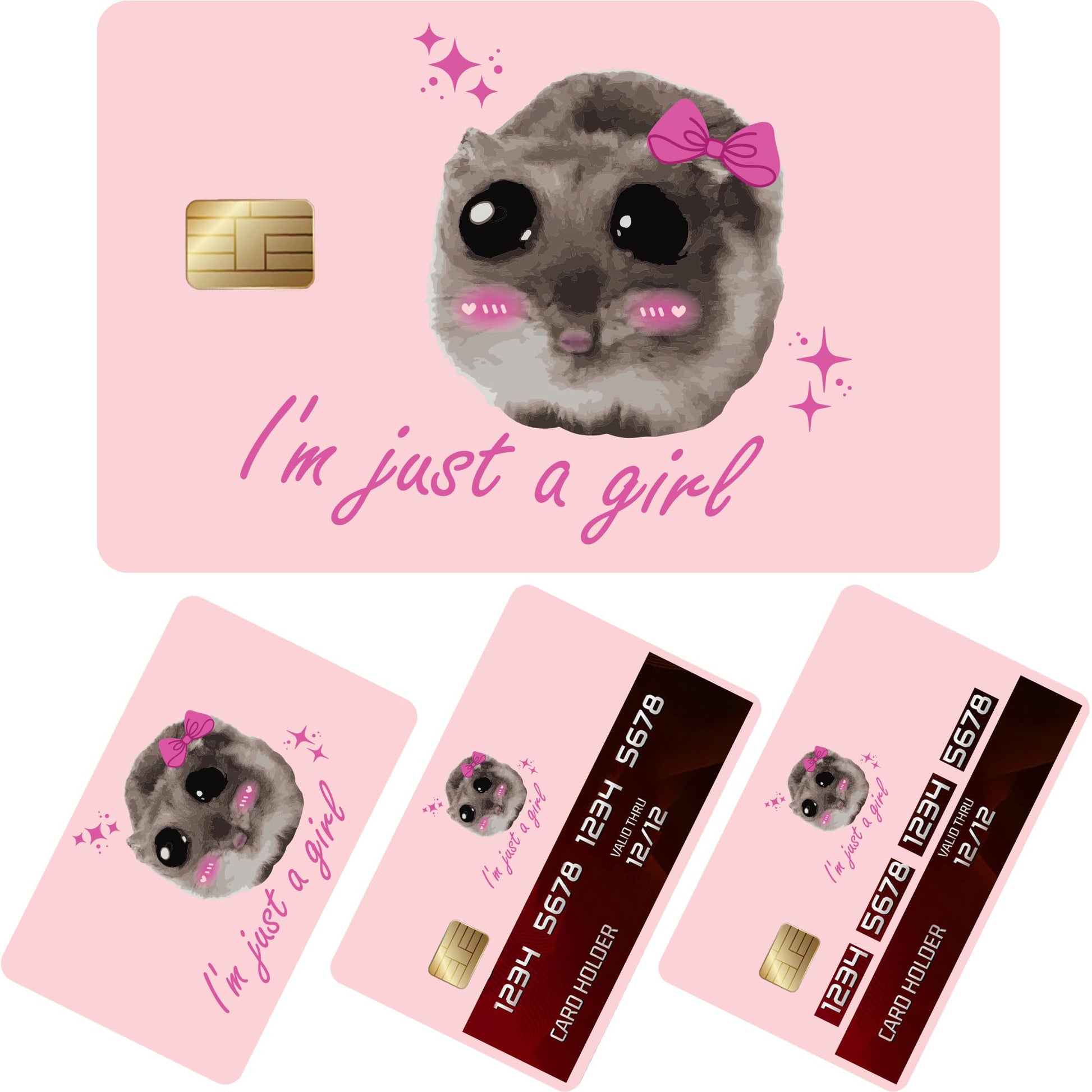 8Pcs Credit Card Skin Sticker, Funny Debit Card Skin Sticker Cover, Durable Vinyl Stickers for Debit Credit Cards, Cute Waterproof Skins Cover for Bank, EBT, Key, Transportation, ID (Poker)