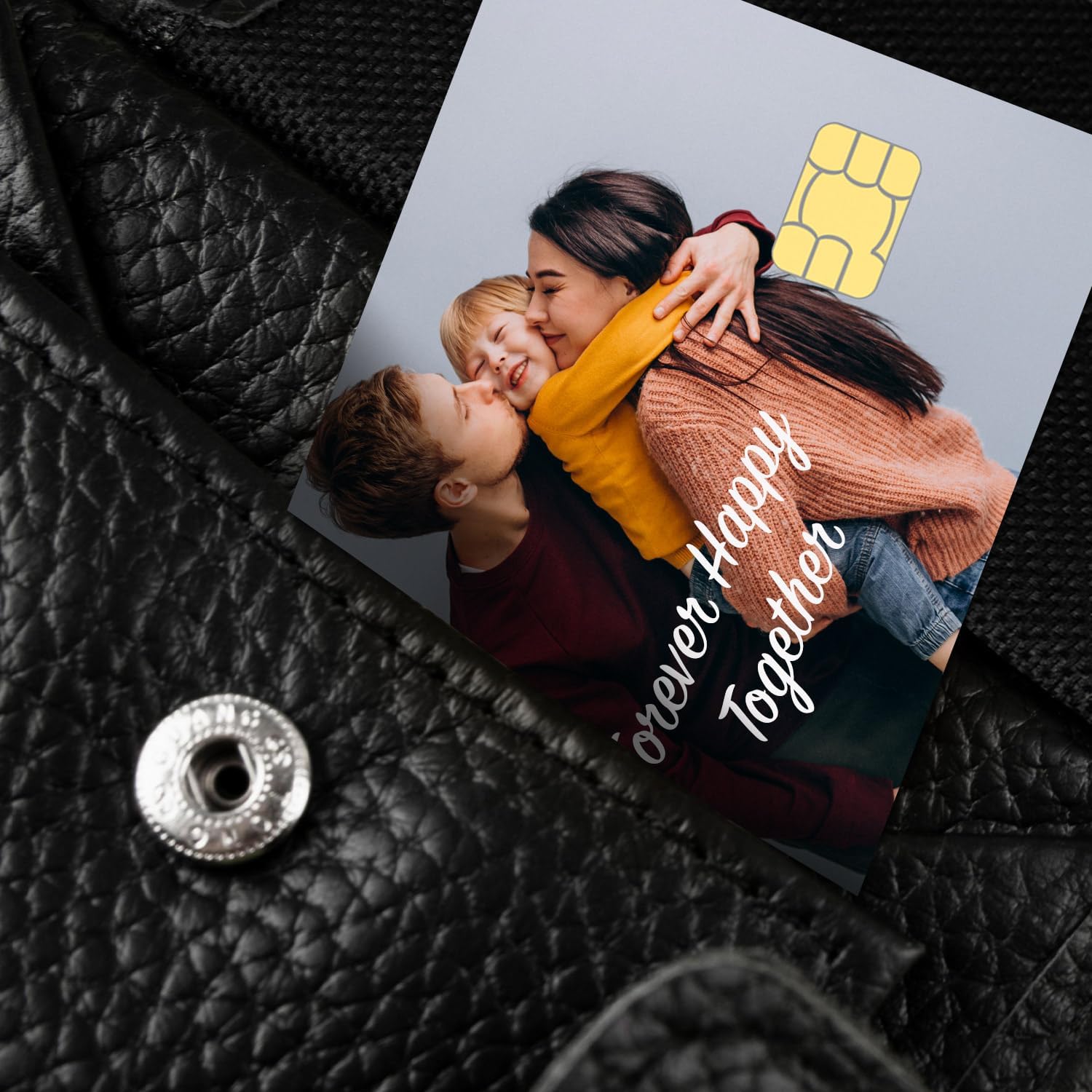 Custom Credit Card Skin, Personalized Image, Icon for Bank, Metro, Key Card, Debit, Credit Card Decal Sticker Made in USA