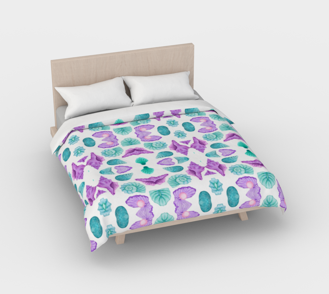 Dream Girl Seashell Vacation Duvet