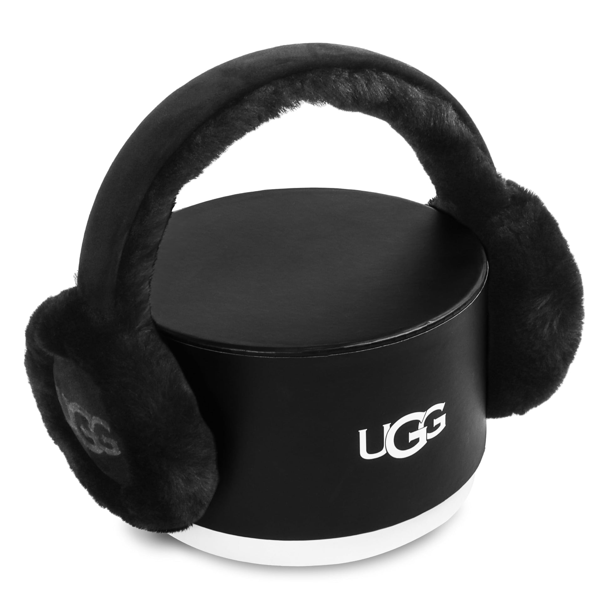 UGG womens Water Resistant Sheepskin Earmuffs With Embroidered Logo