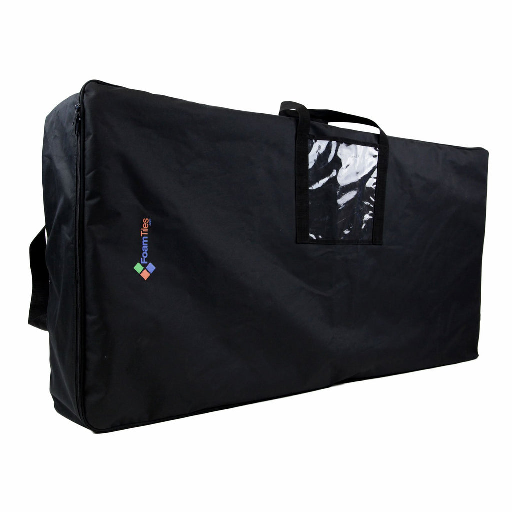 IncStores Foam Flooring Tiles Carrying Case | Easy Transportation of High-Density Interlocking Foam Tiles for Floor Protection in Your Trade Show, Exercise, and Play Areas