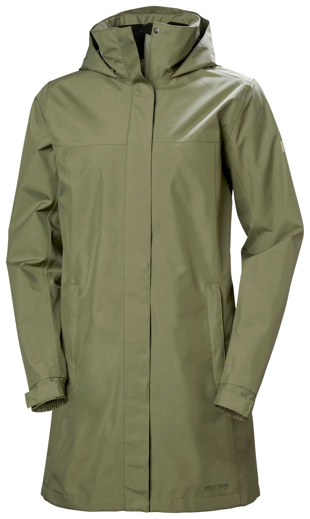 Helly-Hansen Womens Aden Waterproof Breathable Hooded Long Rain Jacket