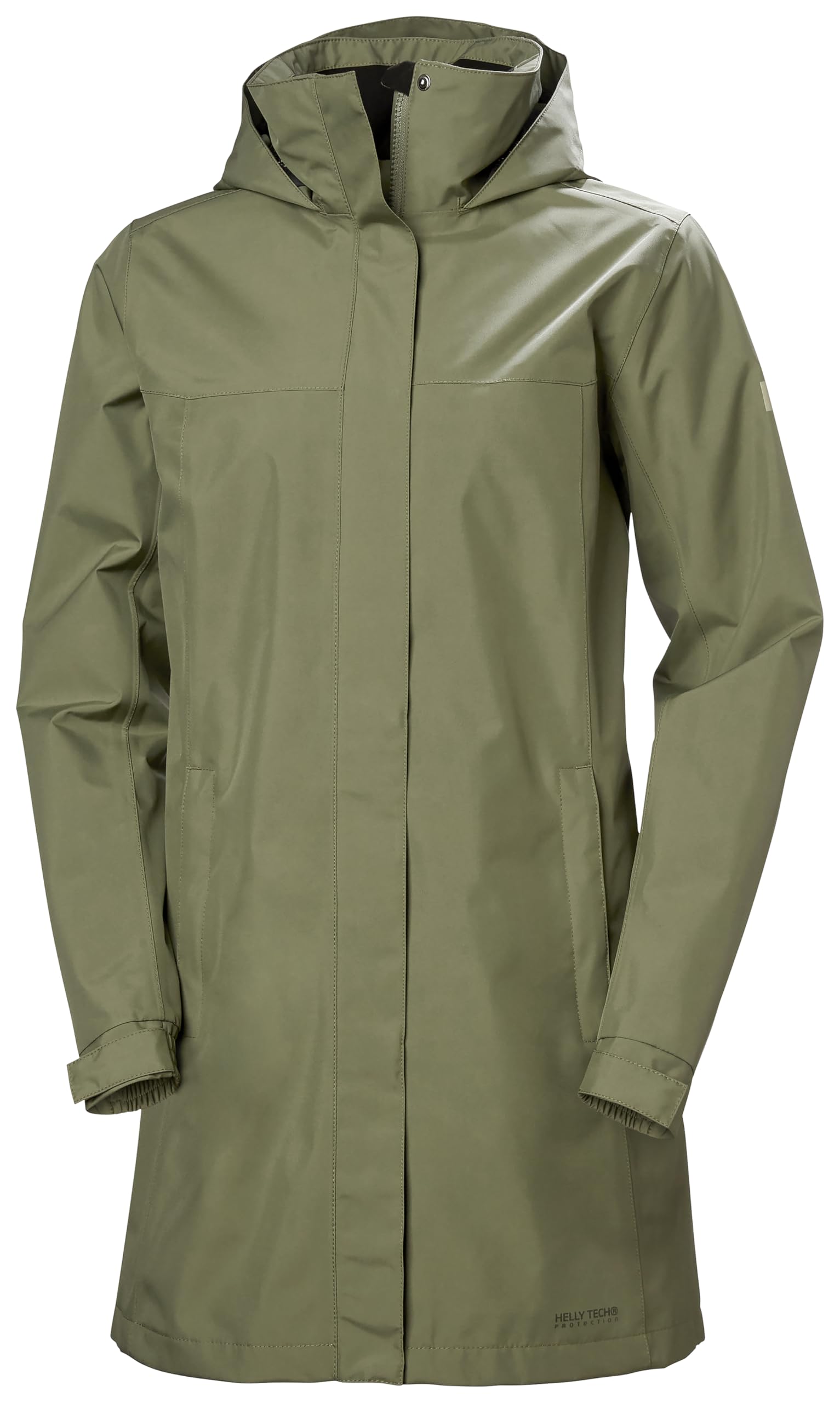 Helly-Hansen Womens Aden Waterproof Breathable Hooded Long Rain Jacket