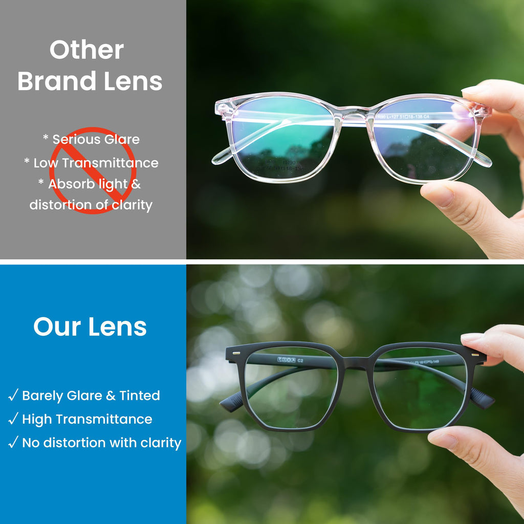 GUDVUE Blue Light Glasses, Computer/Gaming/TV/Phones Glasses for women, Anti Glare/UV400/Eye Strain