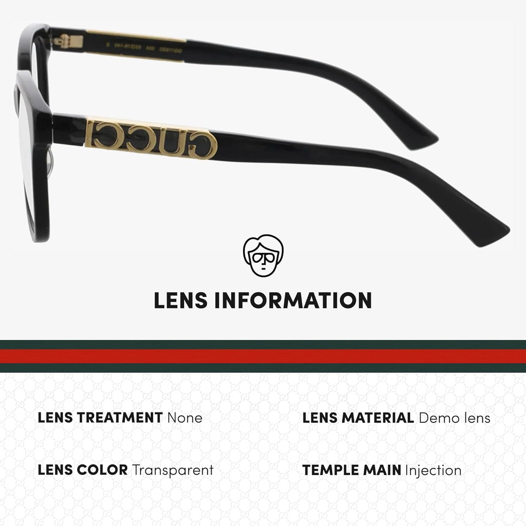 Gucci GG1192O Designer Fashion Eyeglasses Stylish Square Frame Eyewear with Luxury eSHADES Kit - Embrace Sophistication and Elegance