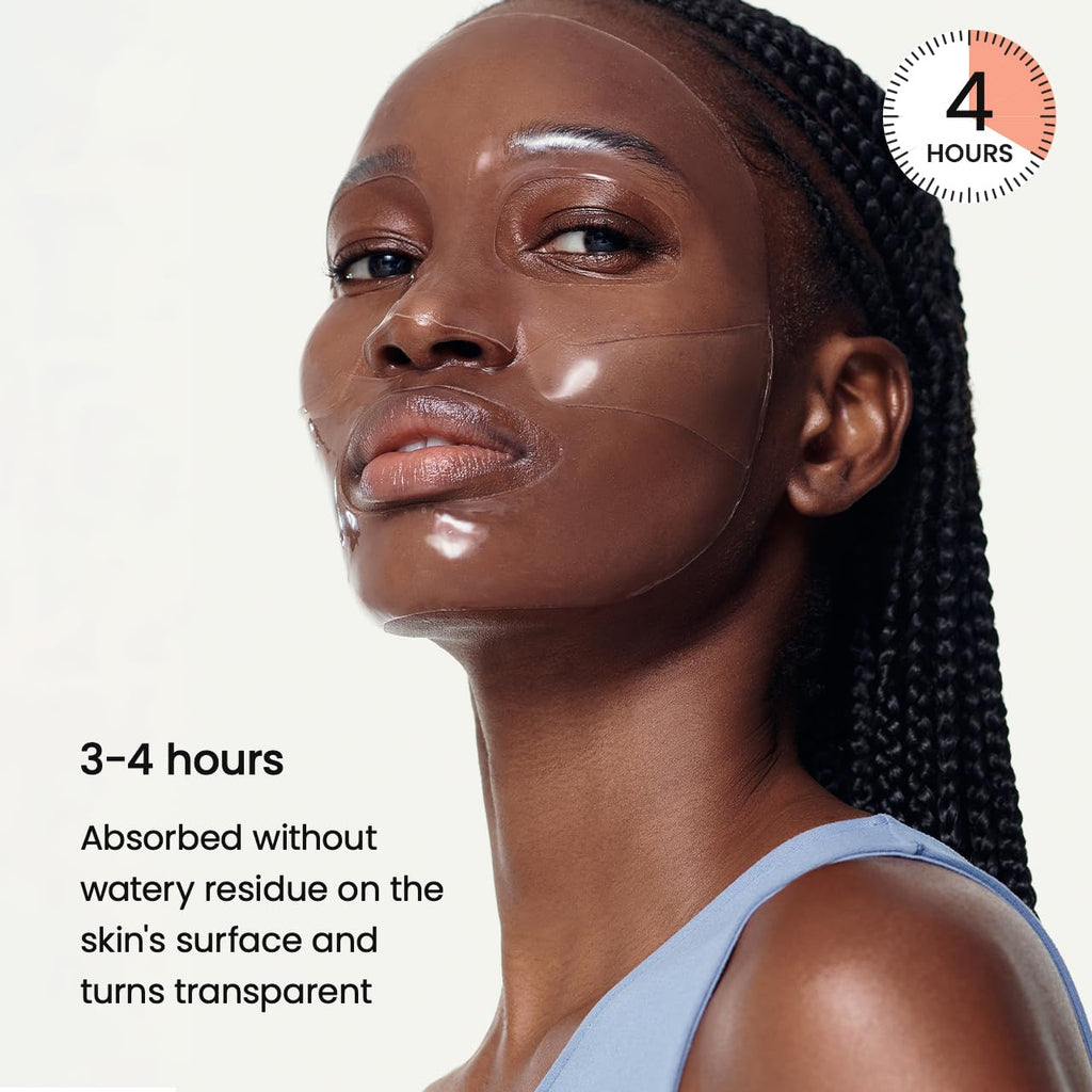 BIODANCE Bio-Collagen Real Deep Mask, Hydrating Overnight Hydrogel Mask, Pore Minimizing, Elasticity Improvement, Korean Skincare | 1.19oz(34g) x 16ea