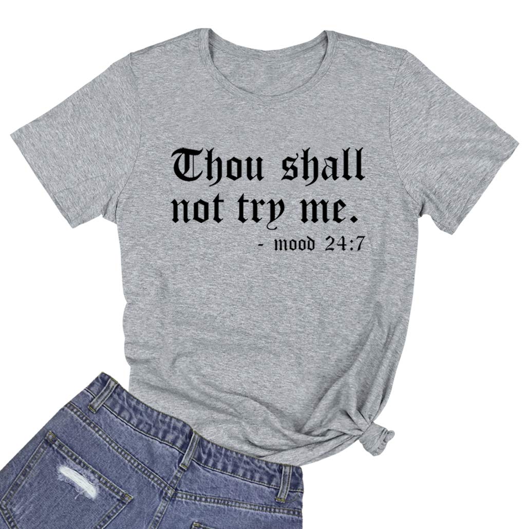 LOOKFACE Women Graphic Cute T Shirts Funny Tees