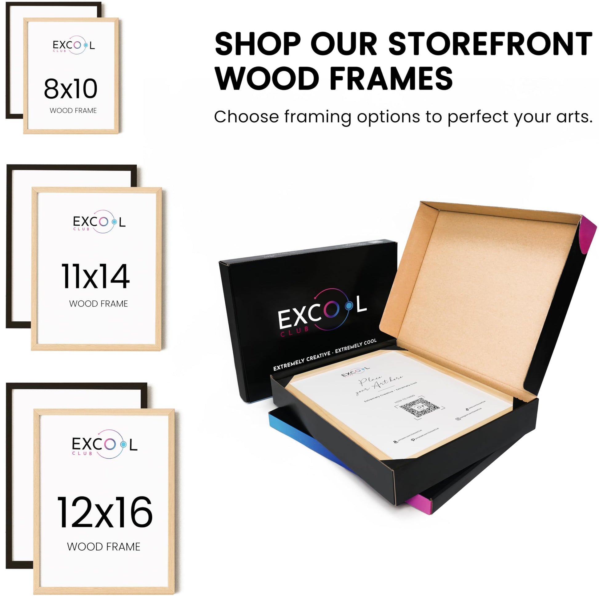 EXCOOL CLUB Black Girl Wall Art - 12x16 Boho Black Women Wall Art Decor, Black Woman Art Prints, Black Girls Paintings Posters, African American Pictures for Home Bedroom Decorations (UNFRAMED)