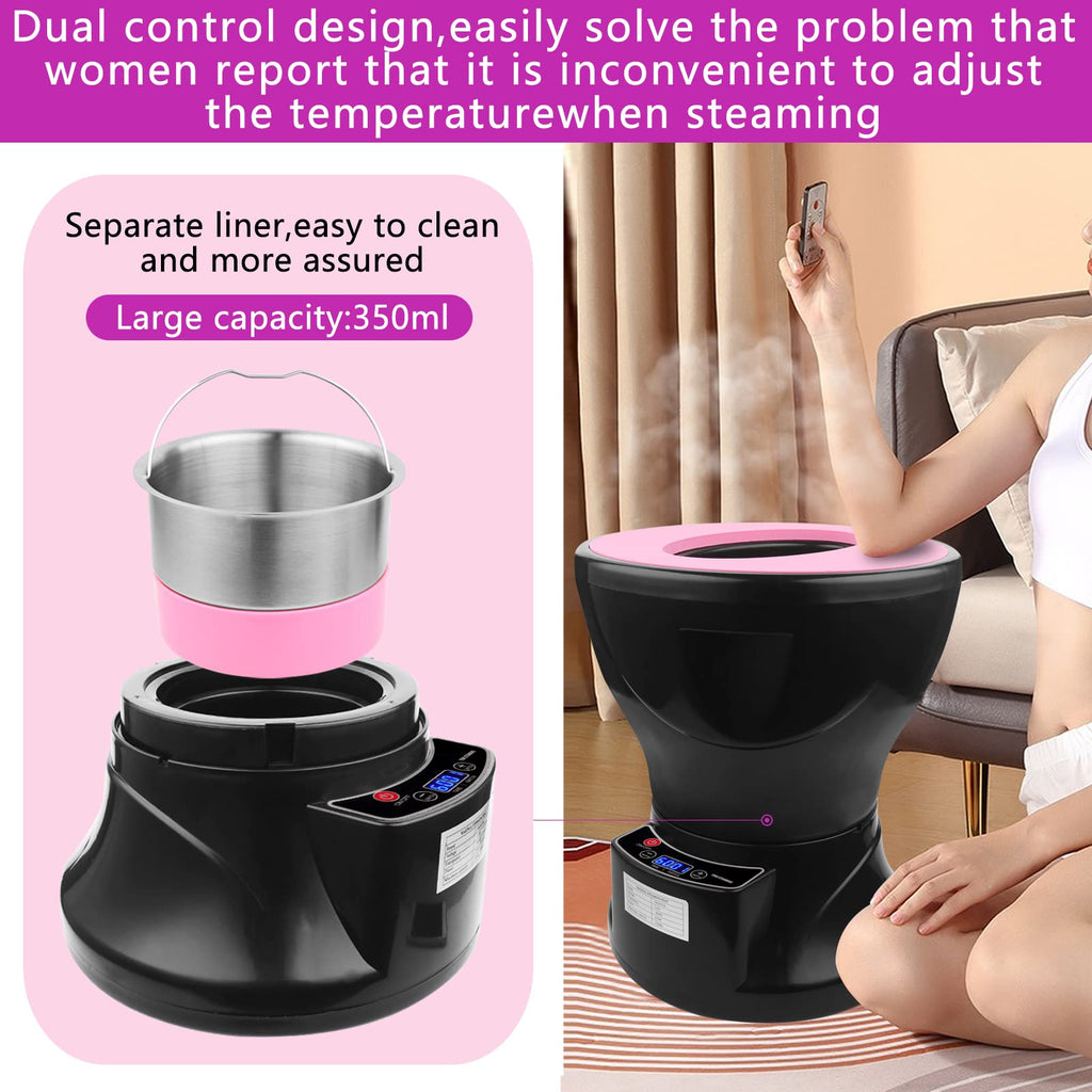 Yoni Steam Pot, Yoni Steam Kit, V Steam at Home Kit with 20 Bags Yoni Herbs, Yoni Seat for Women V Cleaning, Ph Balance, Postpartum Care and more