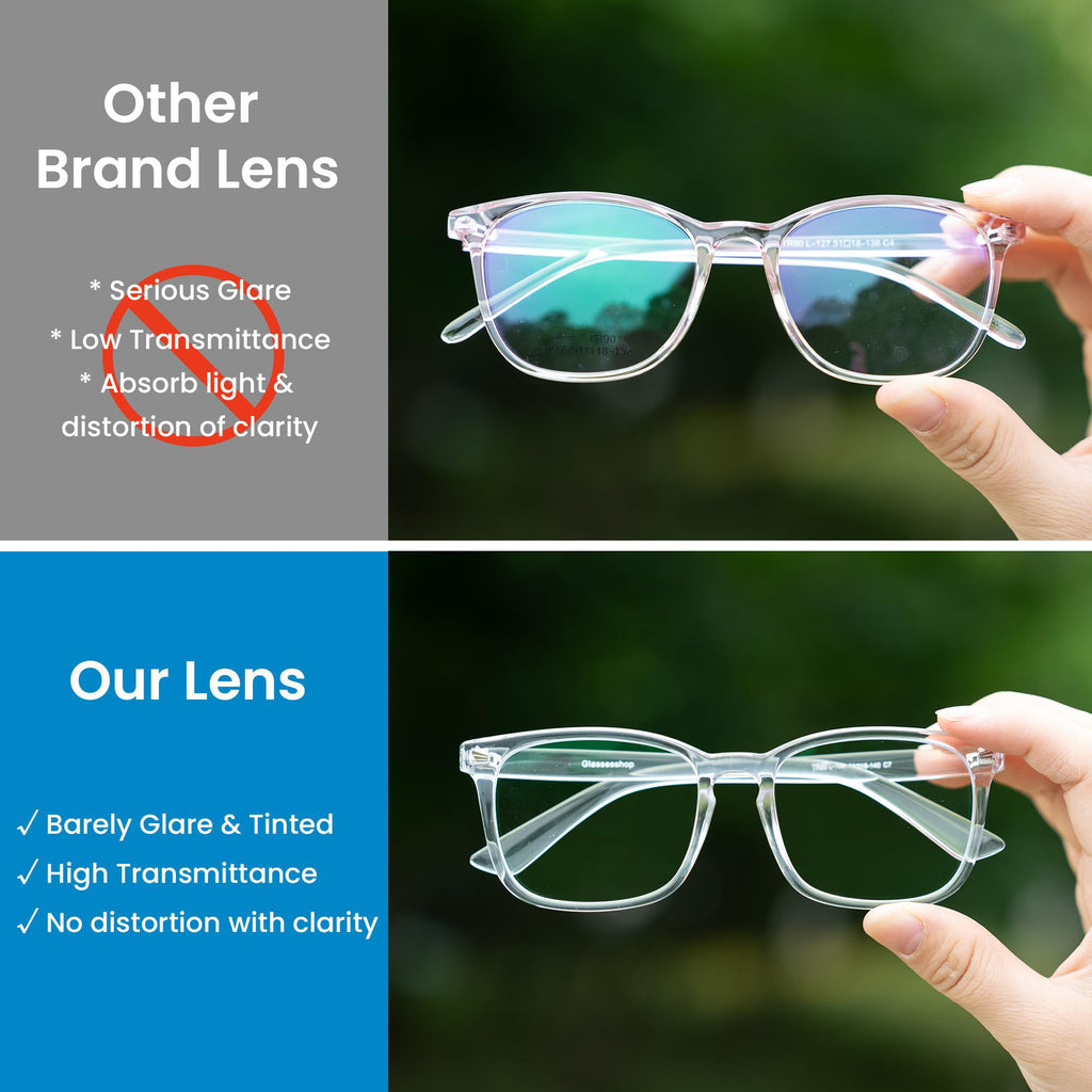 GUDVUE Blue Light Glasses, Computer/Gaming/TV/Phones Glasses for women, Anti Glare/UV400/Eye Strain