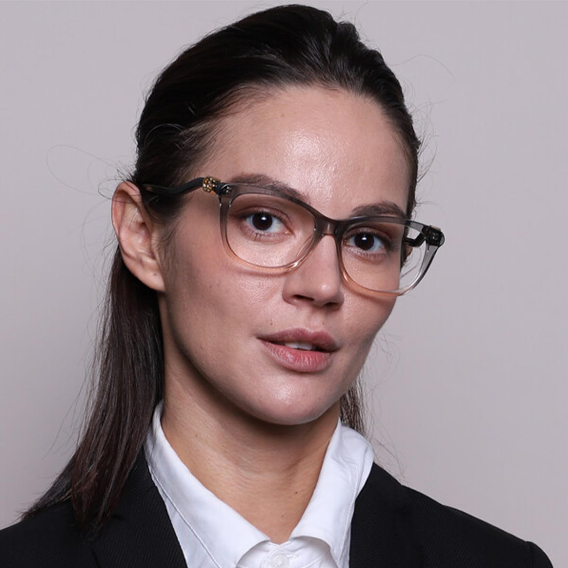 Gucci GG1012O Squared Cat Eye Shape Eyeglasses + Bundle with eSHADES Luxury Eyewear Kit