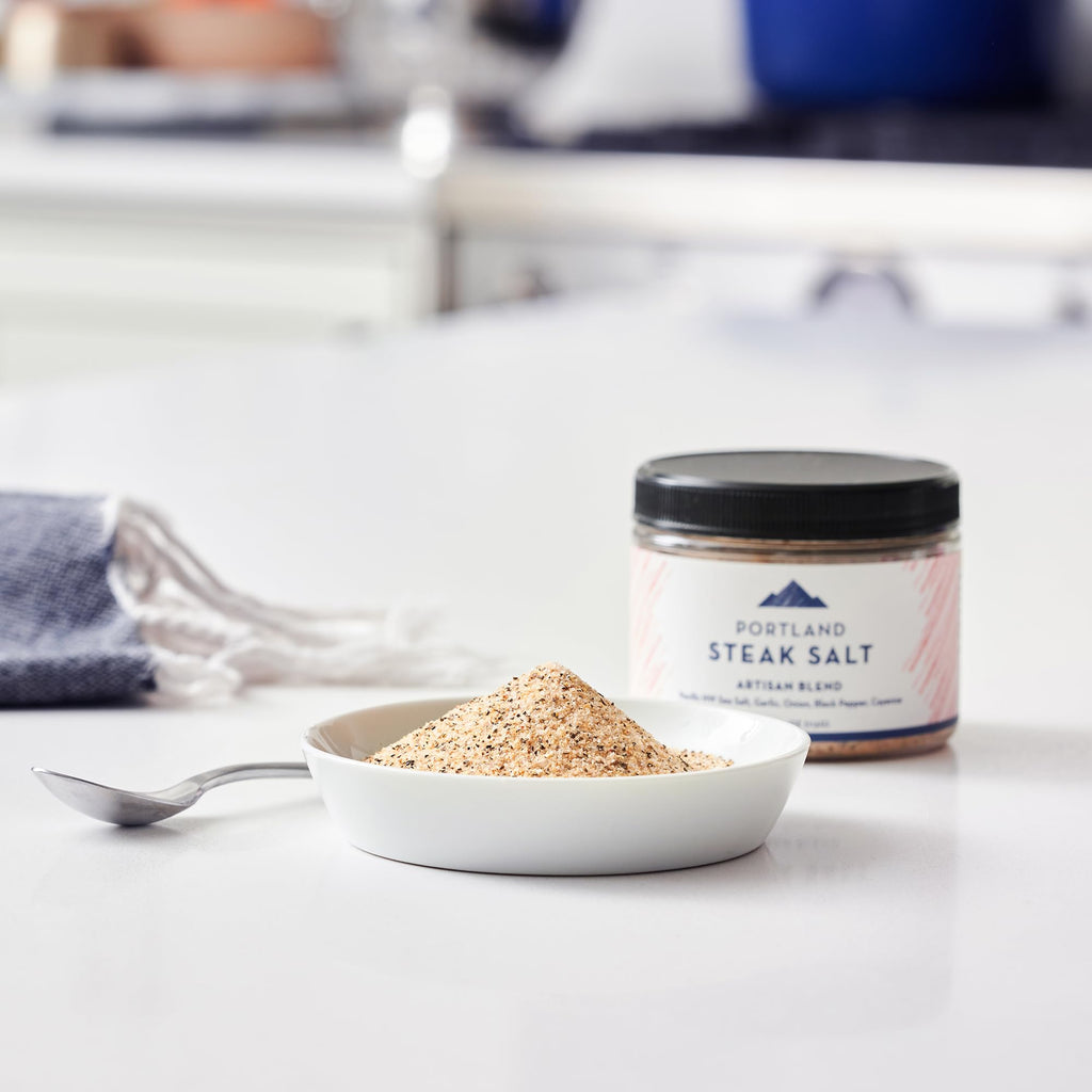 Portland Salt Co. Toast Sugar Spice Blend w/Vanilla Sugar, Cinnamon & Sea Salt – Signature All-Purpose Seasoning, Breakfast or Dessert Rub - Non-GMO, 4 Oz (Pack of 1)