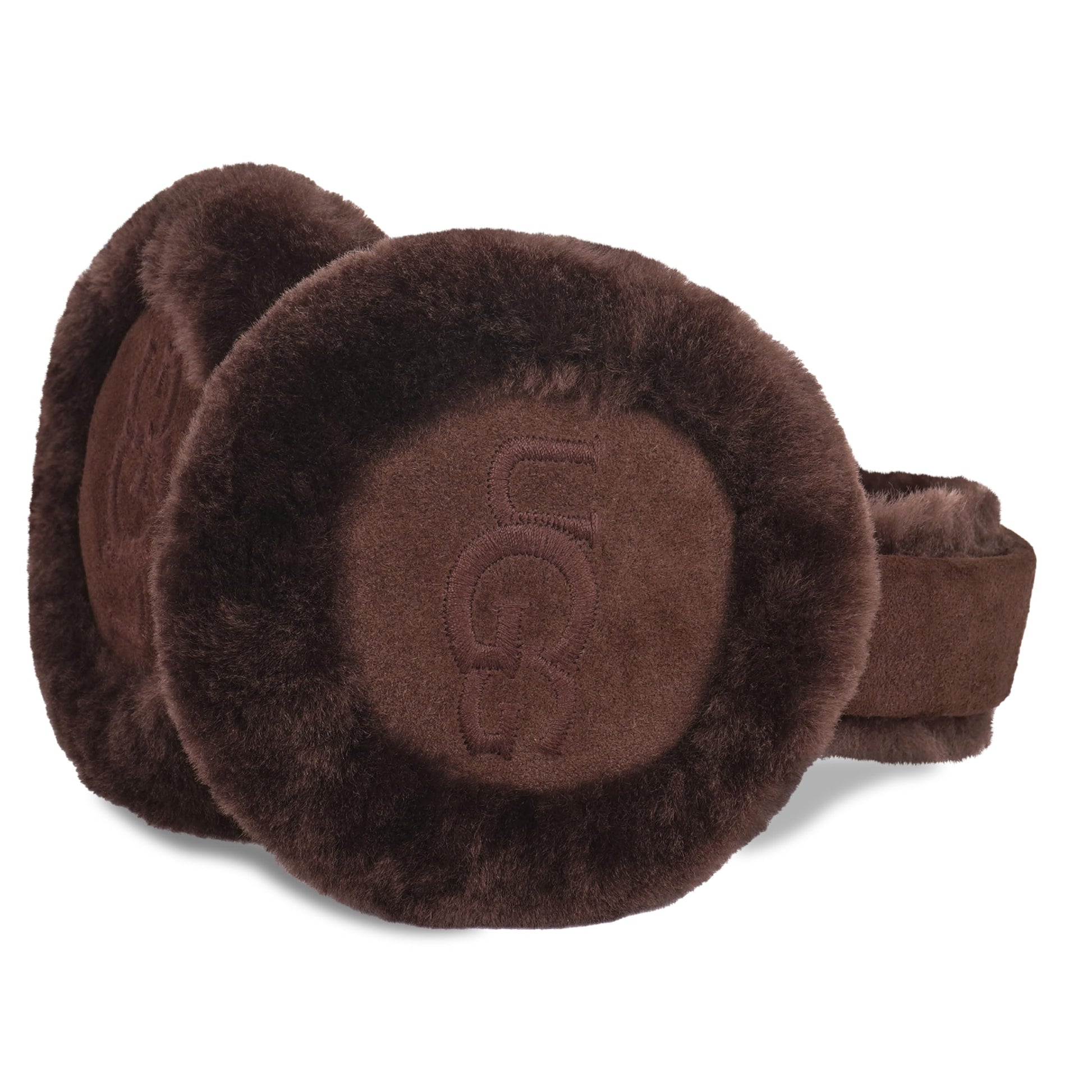 UGG womens Water Resistant Sheepskin Earmuffs With Embroidered Logo