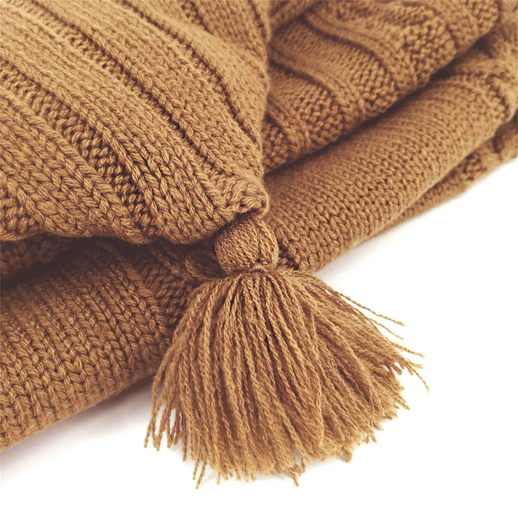 XMWEALTHY Newborn Baby Wrap Swaddle Blanket Knit Sleeping Bag Sleep Sack Stroller Wrap for Baby(Beige) (0-6 Month)