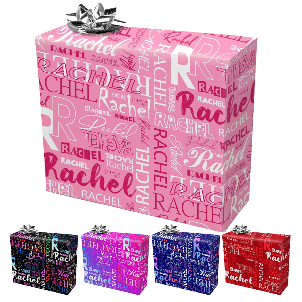 InterestPrint Custom Photo Wrapping Paper Merry Christmas with Christmas hat Wrapping Paper Custom Name Gift Wrap Roll Perfect for Birthdays 58"x 23"