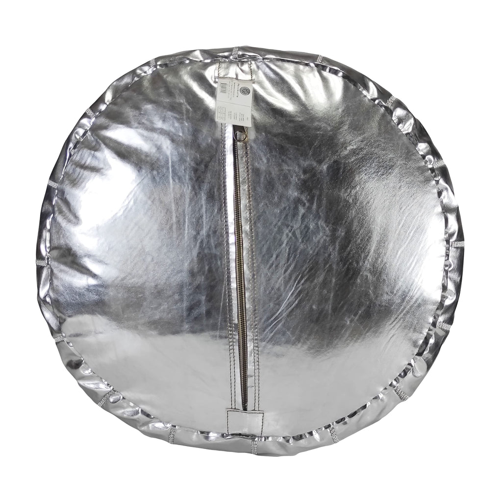 Fezcrafts Genuine Leather Moroccan Ottoman unstuffed Moroccan Pouf Footresf Livin Room Cocktail Seats Goatskin Tribal Bohemian Home Decor (Black)