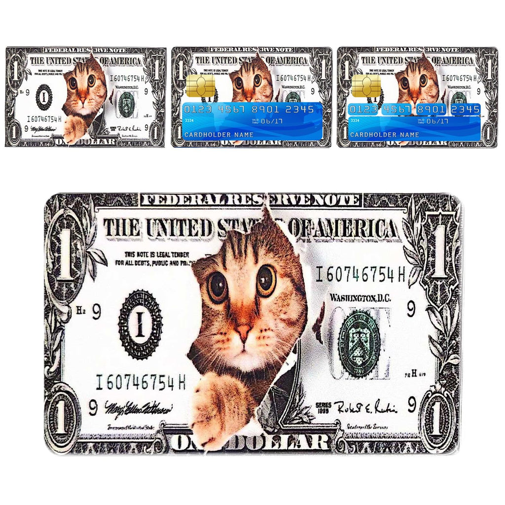 4PCS Debit Card Skin Sticker, Only Dads Debit Card Sticker,Funny Debit Card Skin Sticker Cover for Debit Credit Cards,Cute Waterproof Skins Cover for Bank, EBT, Key, Transportation, ID(Only Dad)