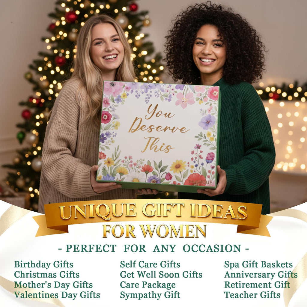 Self Care Gifts for Women Get Well Soon Gift Baskets,Christmas Birthday Gifts for Women Spa Care Package,Thank You Thinking of You Sympathy Gift Box for Mom, Her, Friend, Sister, Wife