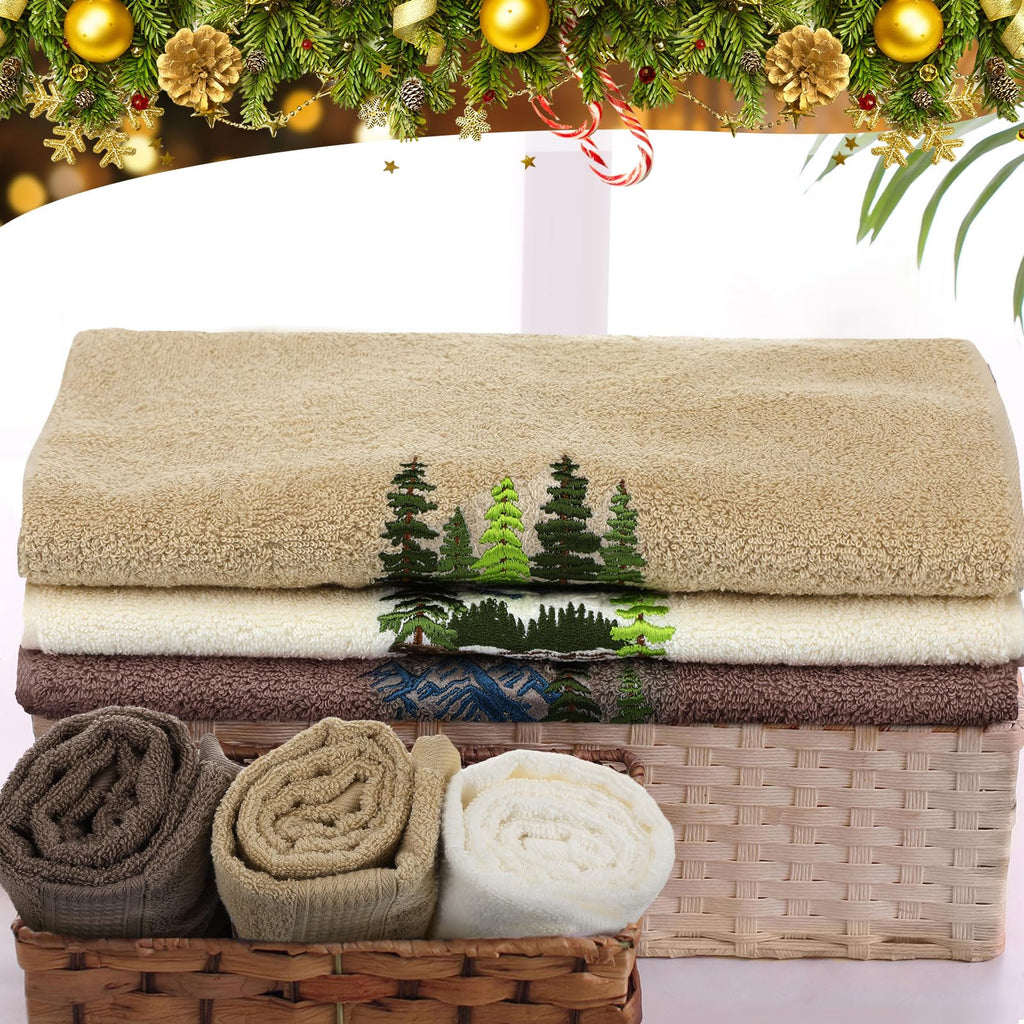 3 Pcs African Woman Hand Towels Black Girl African American Bathroom Home Decor Boho Decorative Farmhouse 100% Cotton Embroidered Towels for Bathroom Kitchen 13. 3 x 29. 5''