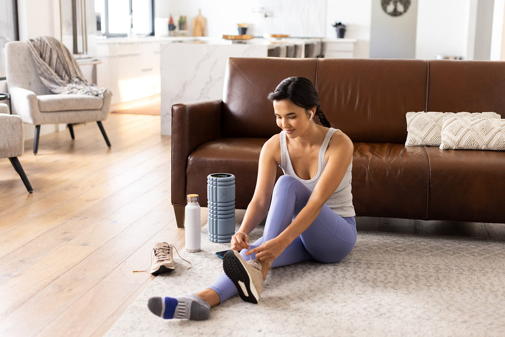 TriggerPoint Grid 1.0 Foam Roller - 13" Multi-Density Massage Roller for Deep Tissue & Muscle Recovery - Relieves Tight, Sore Muscles & Kinks, Improves Mobility & Circulation - Targets Key Body Parts