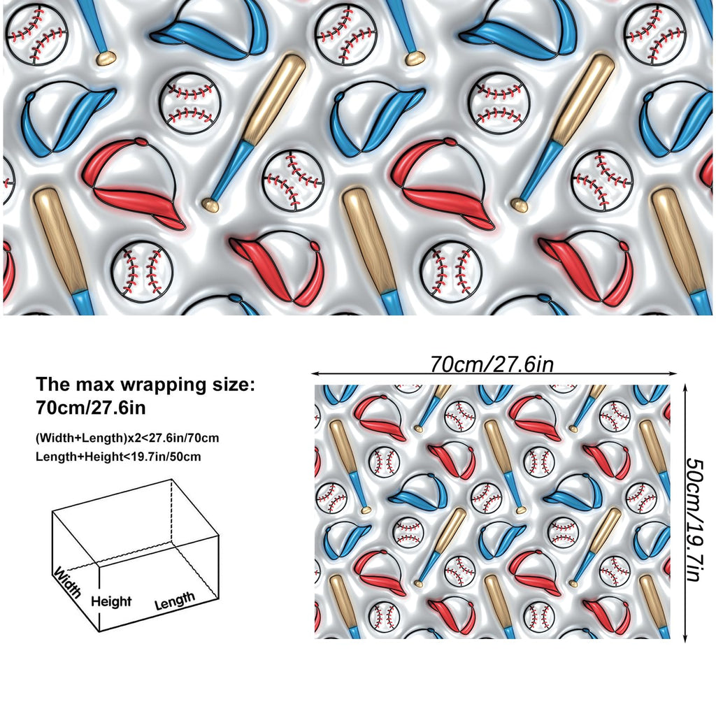 Vnaaem African American Christmas Wrapping Paper Black Holiday Style Gift Wrap Paper Bulk Santa Angel Merry Christmas Element Dsign for Boys Girls Family - 20 X 28 Inches 8 Folded Sheets