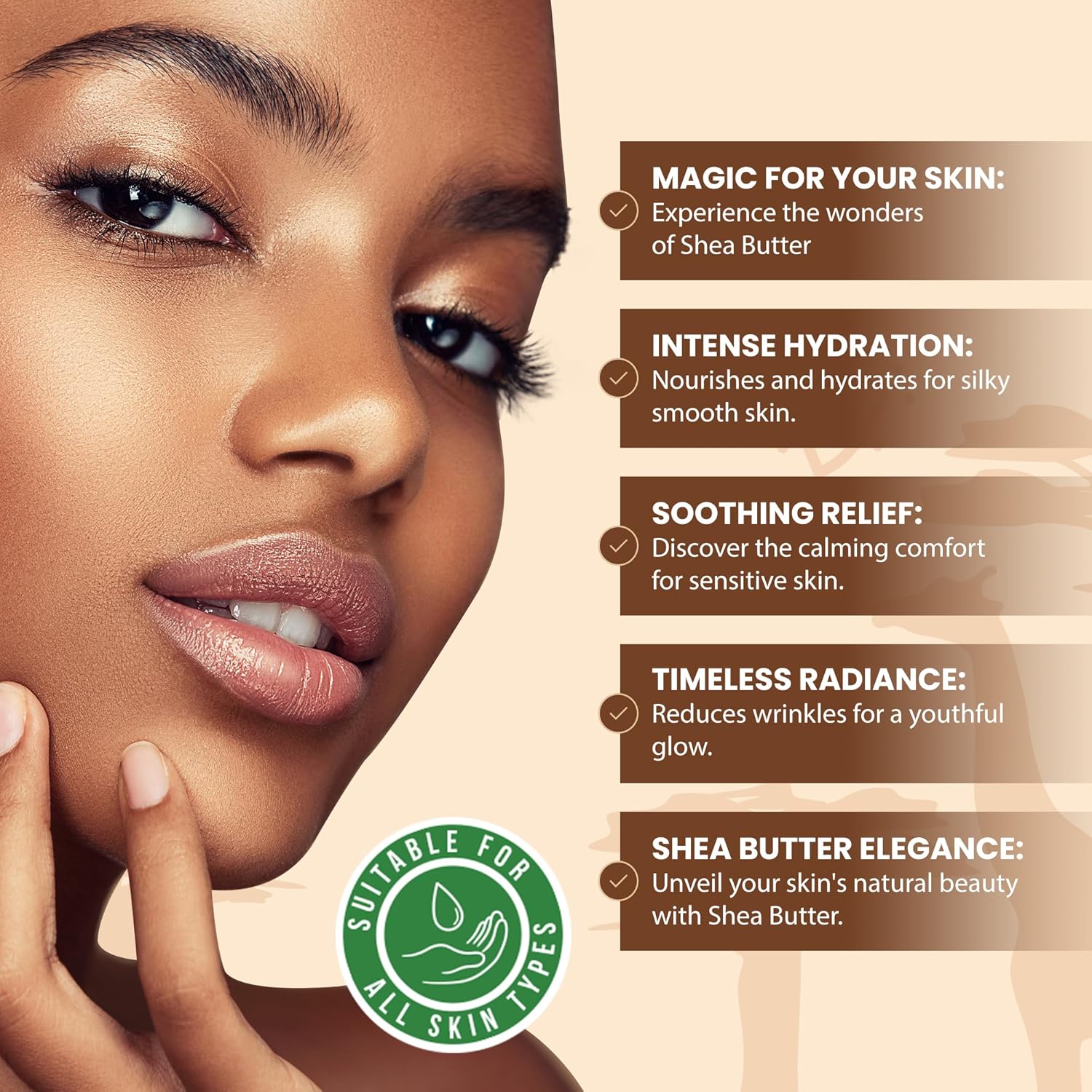 Plant Guru Raw African Shea Butter 8 oz. 100% Pure Natural Unrefined YELLOW - Ideal Moisturizer For Dry Skin, Body, Face And Hair Growth. Great For DIY Soap and Lip Balm Making.