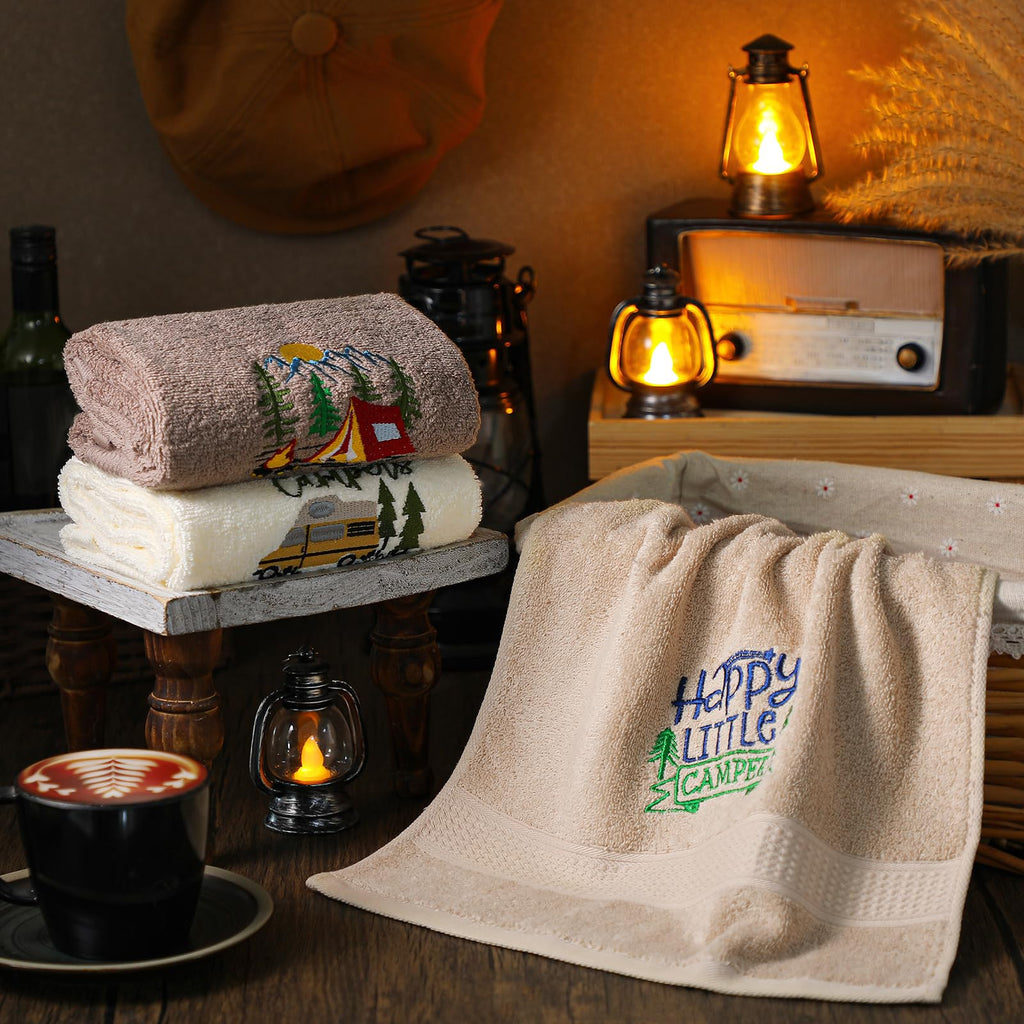 3 Pcs African Woman Hand Towels Black Girl African American Bathroom Home Decor Boho Decorative Farmhouse 100% Cotton Embroidered Towels for Bathroom Kitchen 13. 3 x 29. 5''