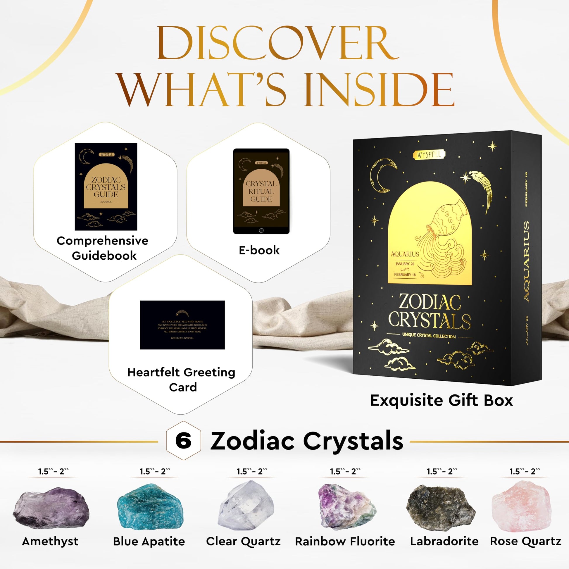 Bulk Crystals and Healing Stones 50 PCS - Real Mini Crystals for Spell Jars - Crystals for Witchcraft - Crystal Sets for Witchcraft Supplies - Real Crystal Witch Healing Crystals for Beginners Set