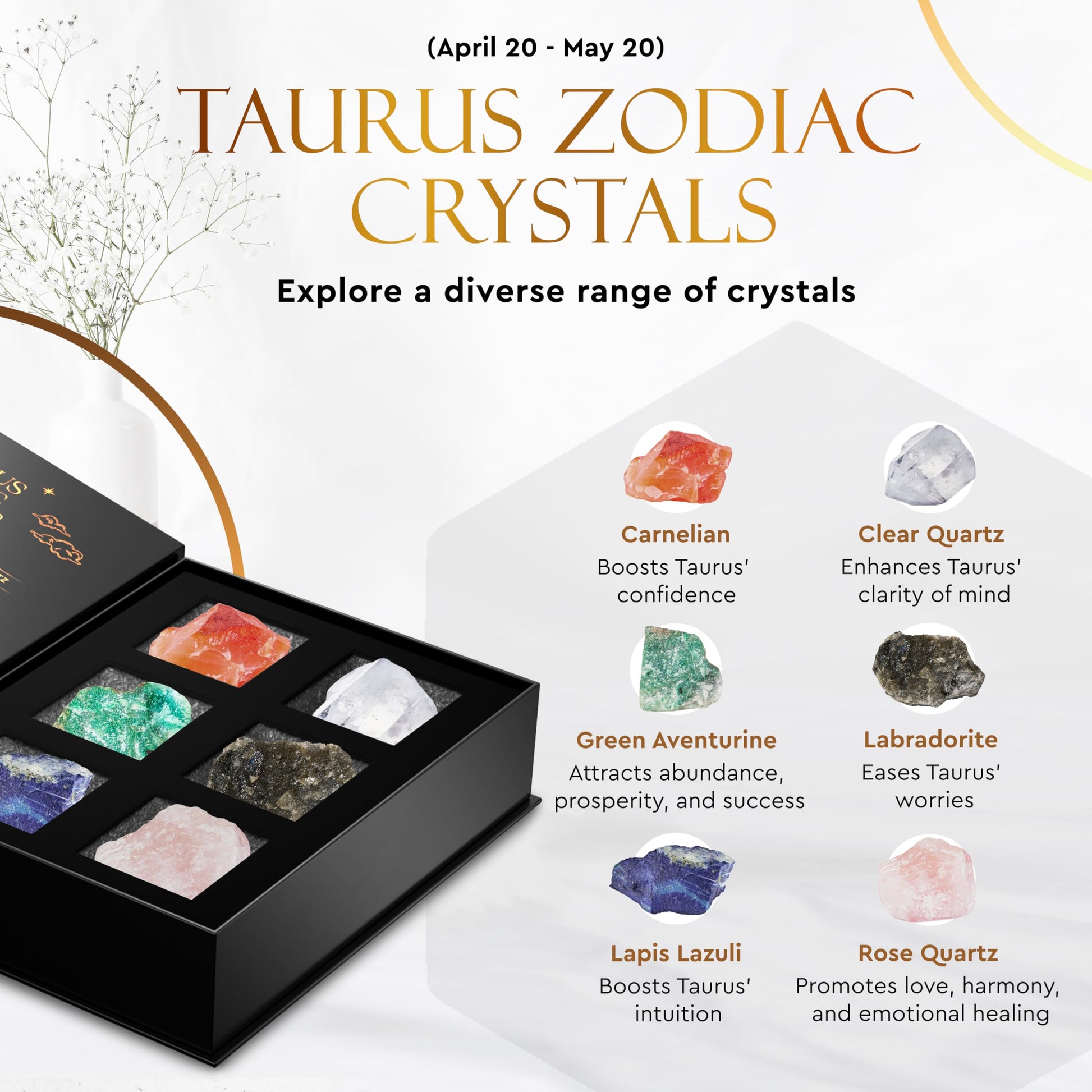 Bulk Crystals and Healing Stones 50 PCS - Real Mini Crystals for Spell Jars - Crystals for Witchcraft - Crystal Sets for Witchcraft Supplies - Real Crystal Witch Healing Crystals for Beginners Set