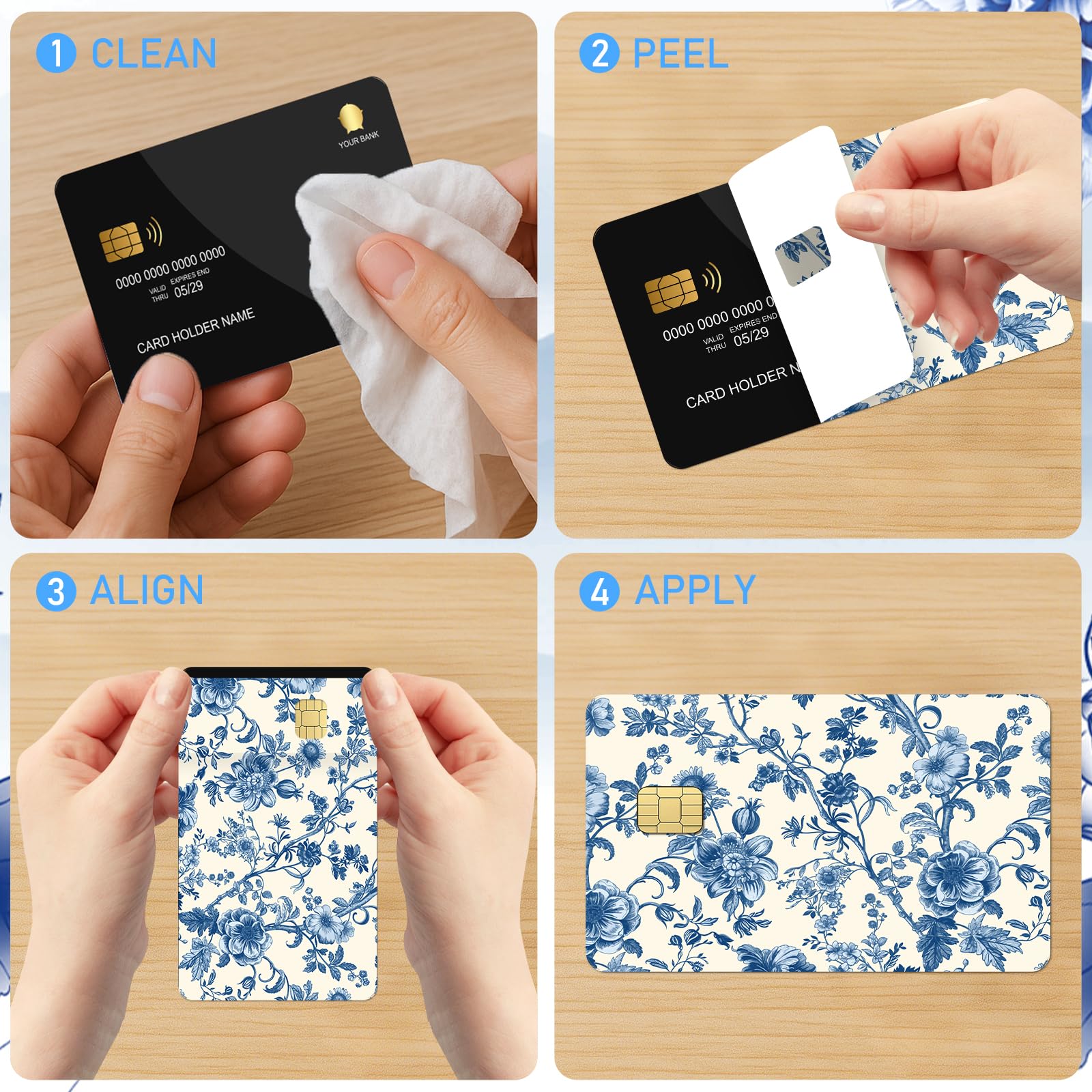 Black Girl Credit Card Skin - 4 Pcs Black Girl Pray On Debit Skin Stickers Love Like Jesus Cover Set for Transportation Key Debit Bus Cards Women