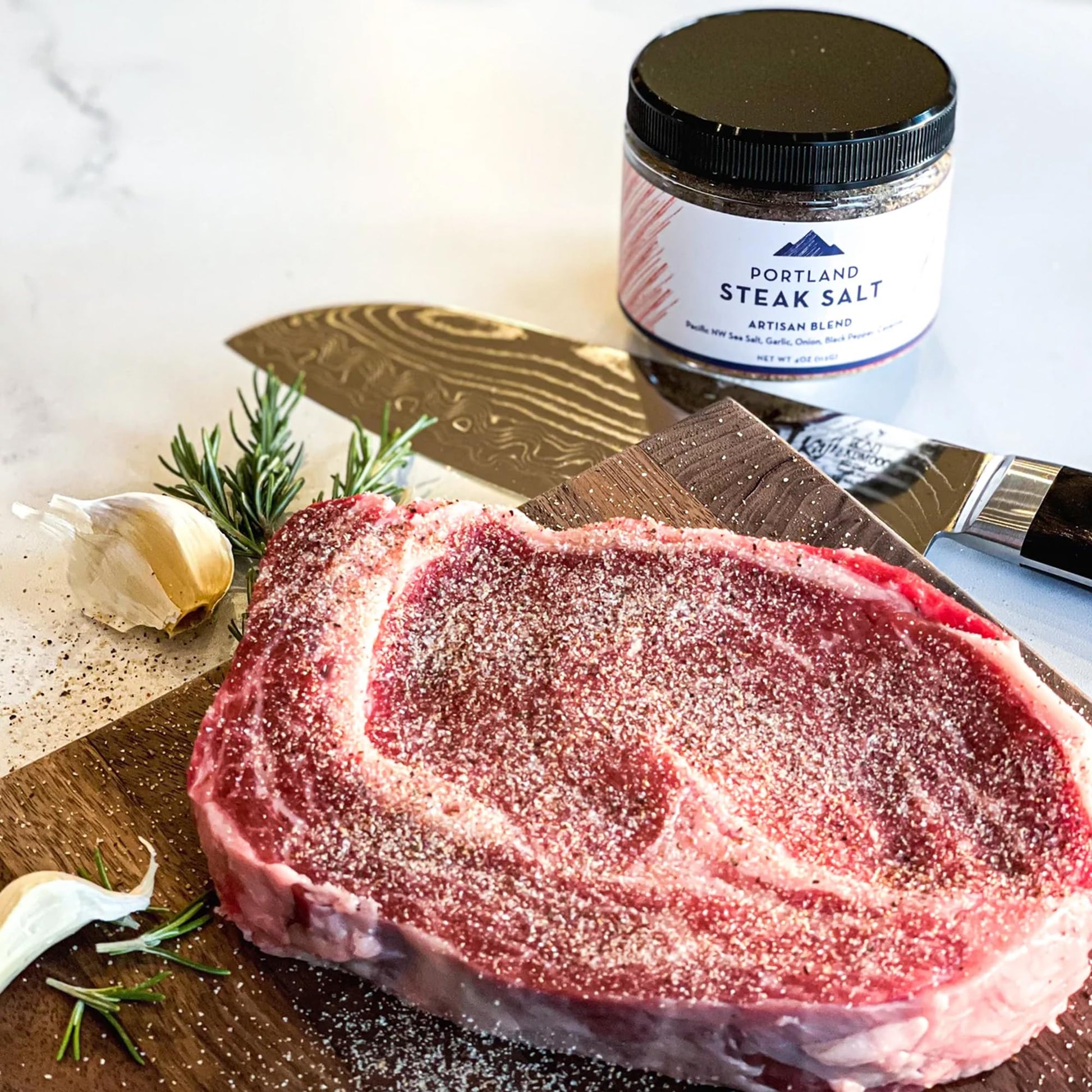 Portland Salt Co. Toast Sugar Spice Blend w/Vanilla Sugar, Cinnamon & Sea Salt – Signature All-Purpose Seasoning, Breakfast or Dessert Rub - Non-GMO, 4 Oz (Pack of 1)