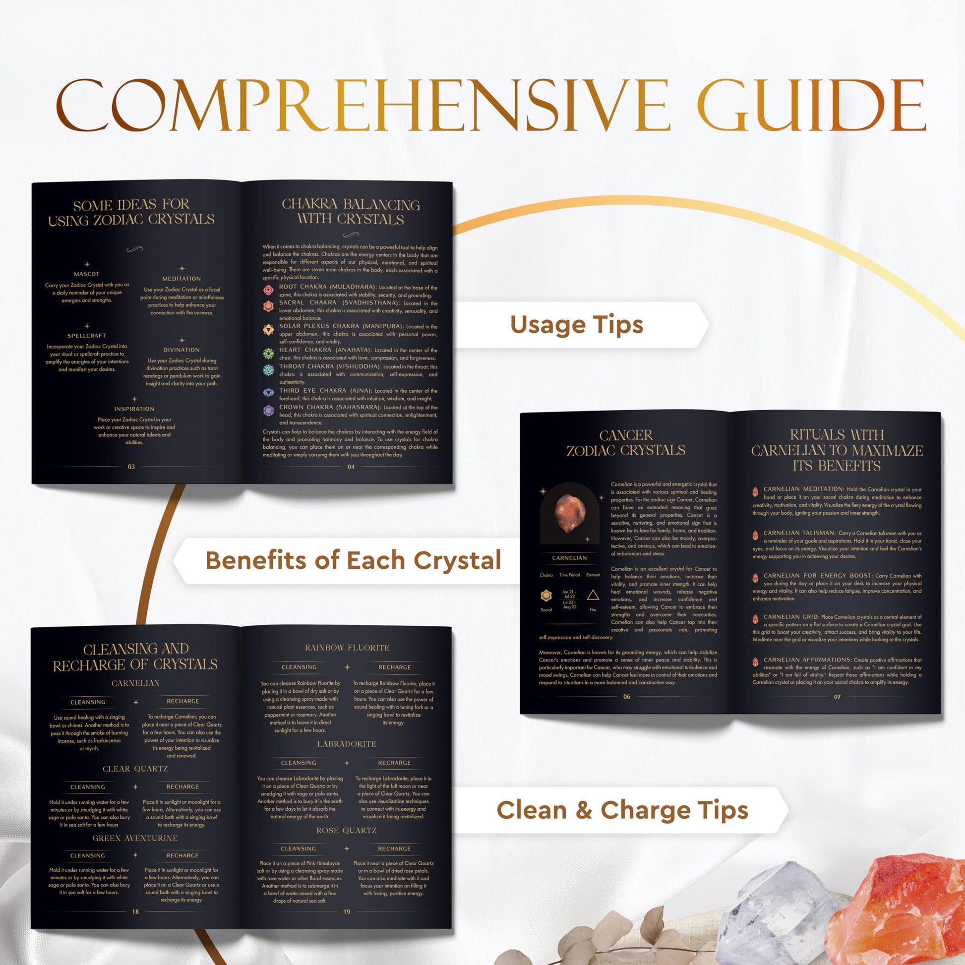 Bulk Crystals and Healing Stones 50 PCS - Real Mini Crystals for Spell Jars - Crystals for Witchcraft - Crystal Sets for Witchcraft Supplies - Real Crystal Witch Healing Crystals for Beginners Set