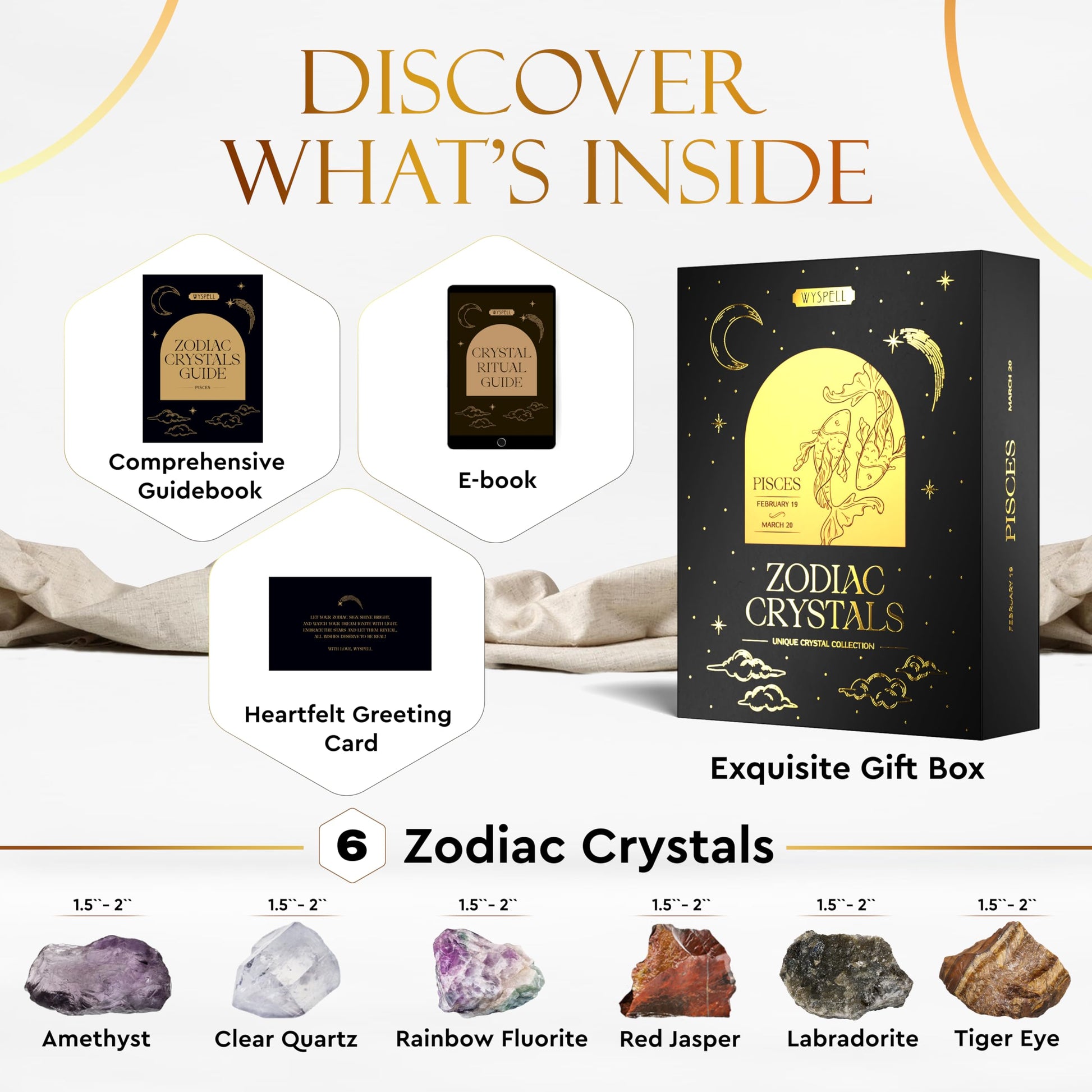 Bulk Crystals and Healing Stones 50 PCS - Real Mini Crystals for Spell Jars - Crystals for Witchcraft - Crystal Sets for Witchcraft Supplies - Real Crystal Witch Healing Crystals for Beginners Set