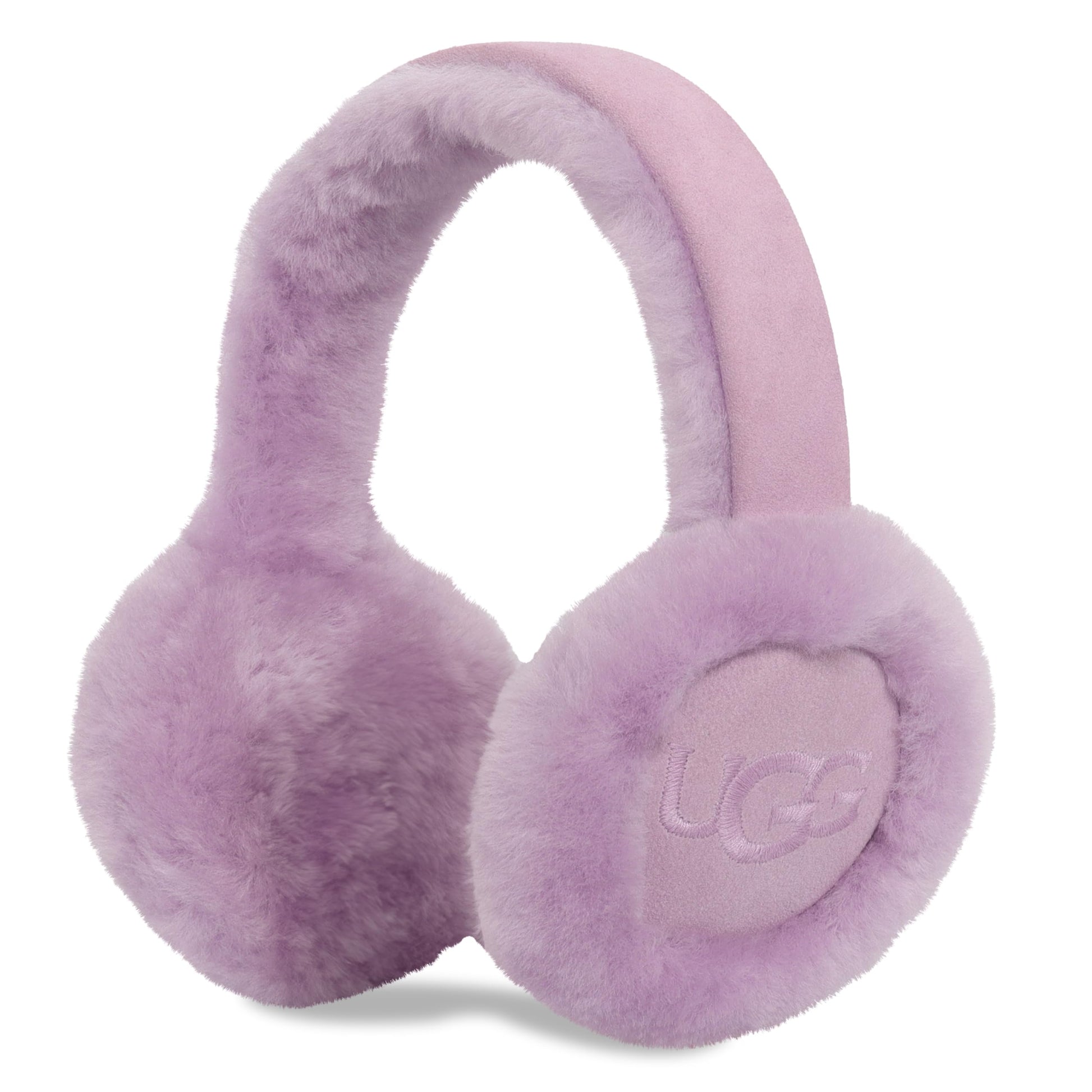 UGG womens Water Resistant Sheepskin Earmuffs With Embroidered Logo