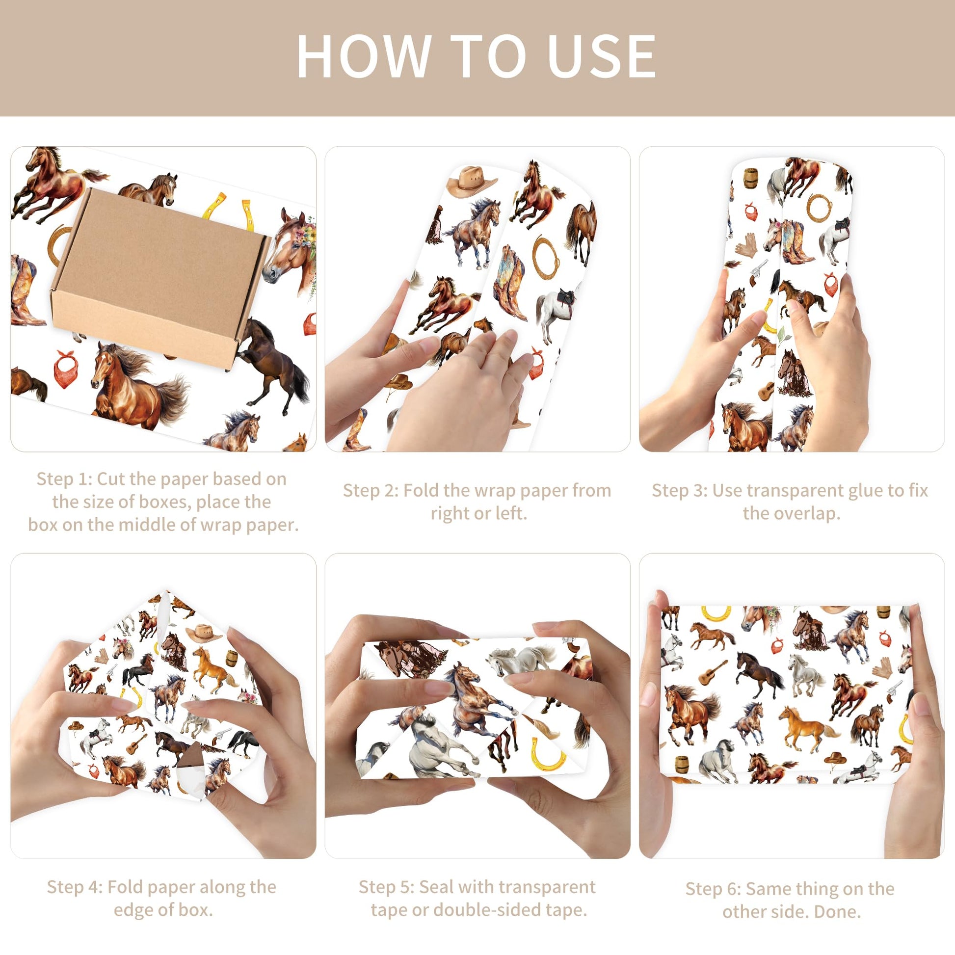 CRASHOT Christmas Wrapping Paper - 12 Sheet Black Girl Gift Wrapping Paper, Xmas Tree Santa Design for Party Birthday Holiday (Not Roll, 19.7 x 27.6 Inch)