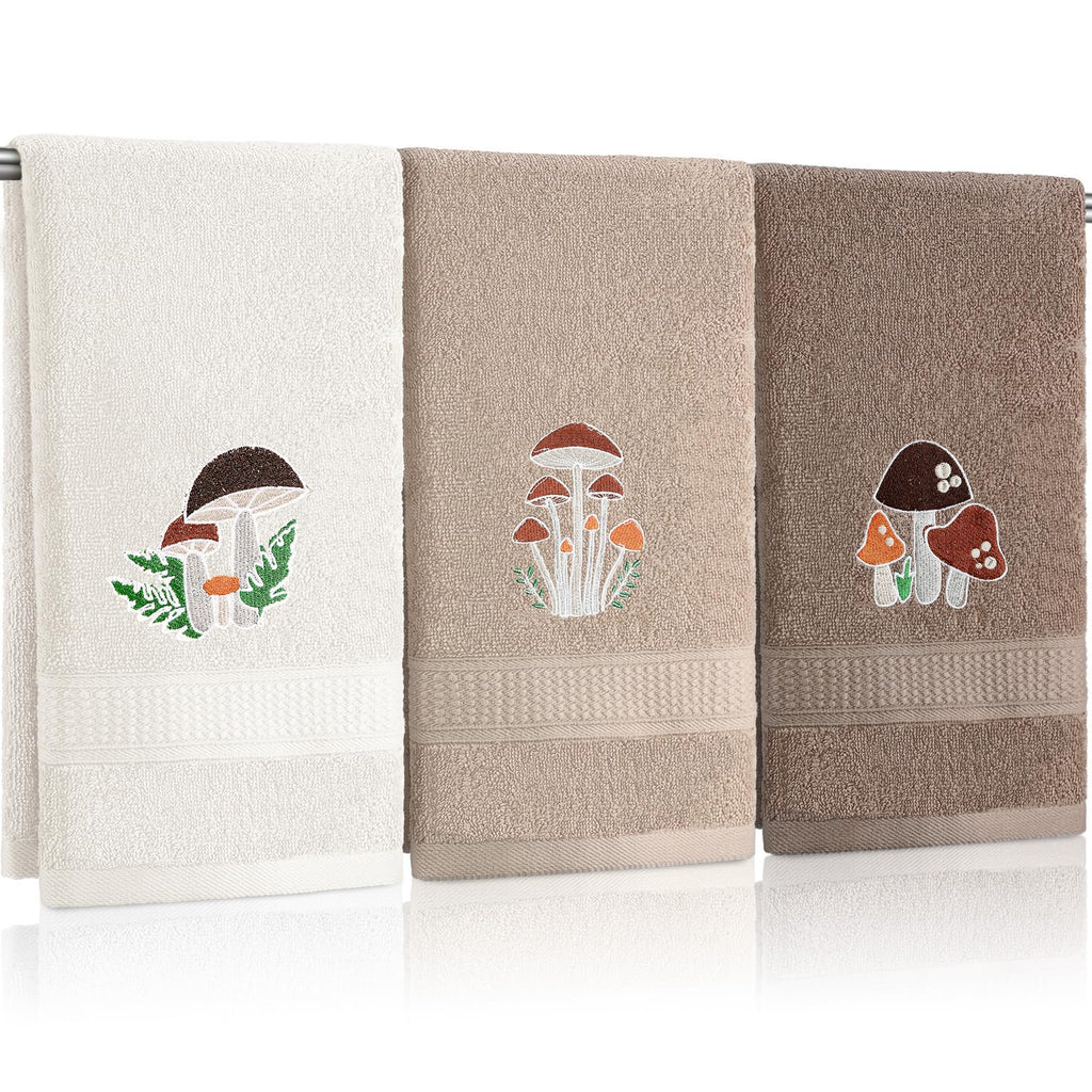 3 Pcs African Woman Hand Towels Black Girl African American Bathroom Home Decor Boho Decorative Farmhouse 100% Cotton Embroidered Towels for Bathroom Kitchen 13. 3 x 29. 5''