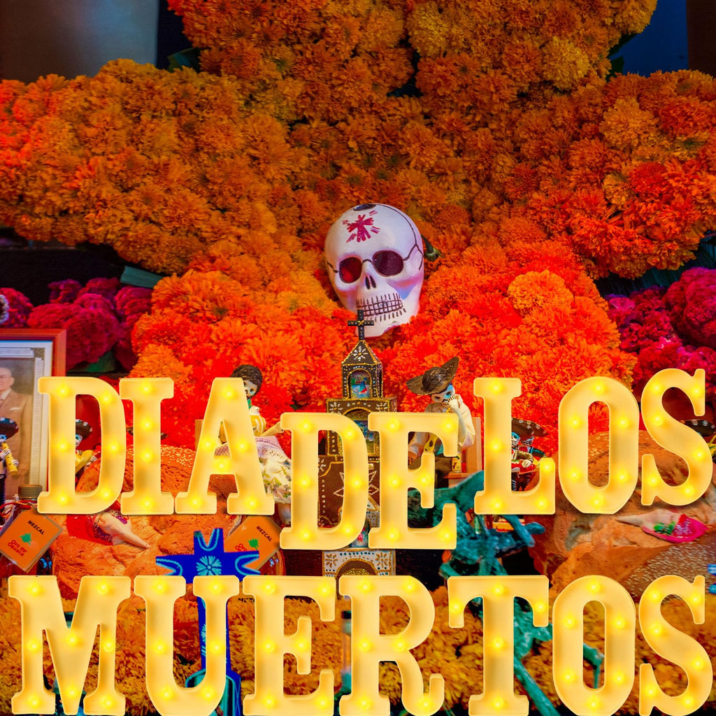 11 Pcs Happy Kwanzaa Large LED Letter Sign LED Lights Battery Powered Table Decorations for Party Favor Light Centerpiece Tabletop Decoration